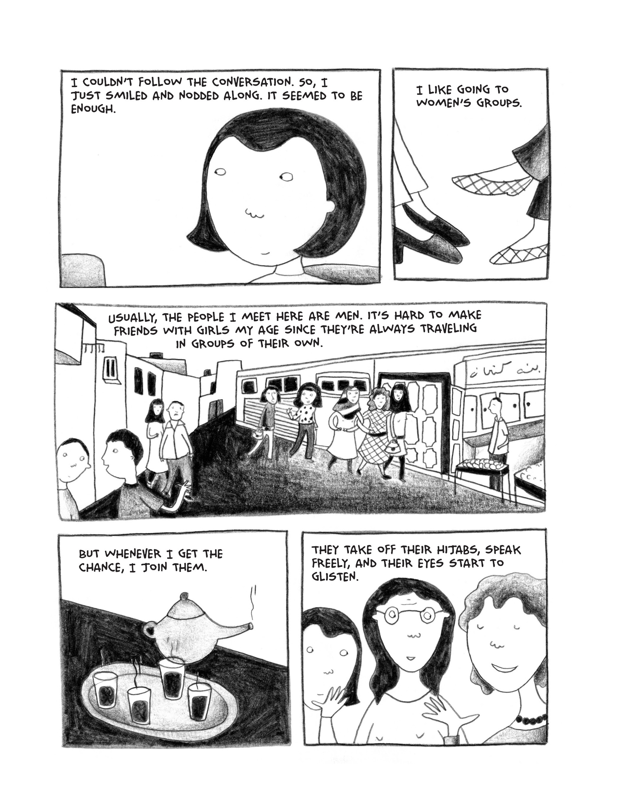 Read online Green Almonds: Letters from Palestine comic -  Issue # TPB (Part 1) - 22