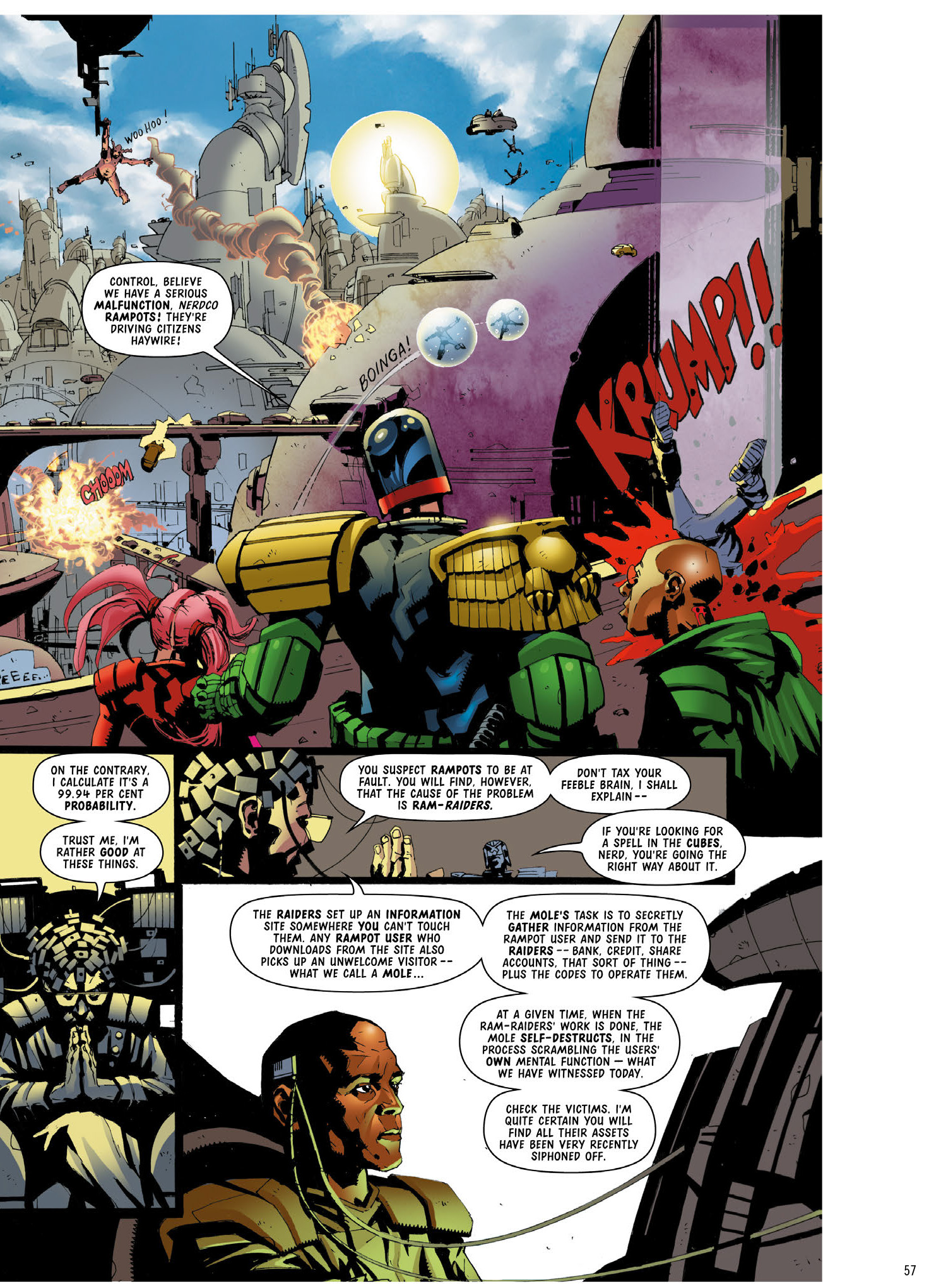 Read online Judge Dredd: The Complete Case Files comic -  Issue # TPB 33 (Part 1) - 59