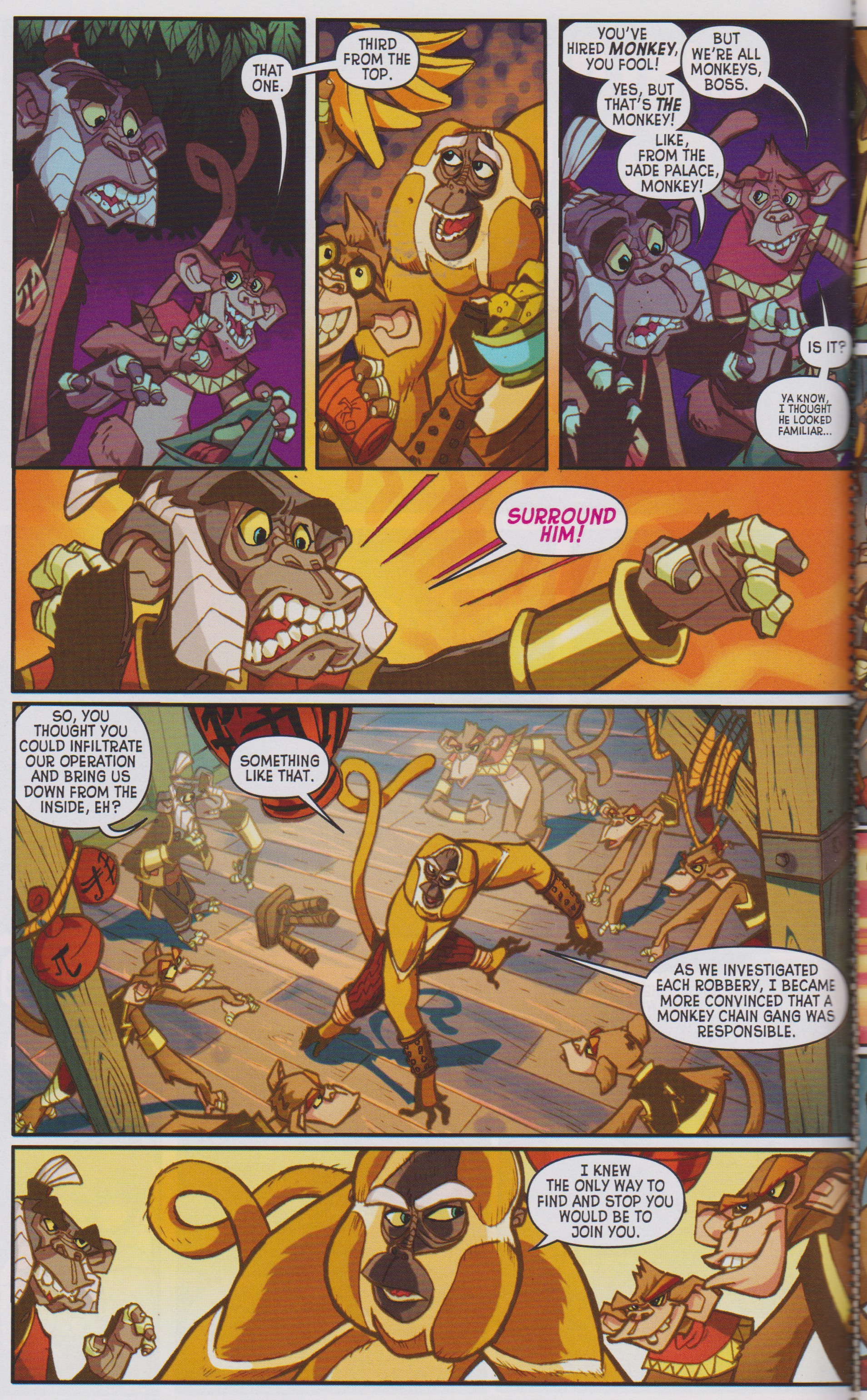 Read online Kung Fu Panda Everyone is Kung Fu Fighting comic -  Issue # TPB (Part 3) - 38
