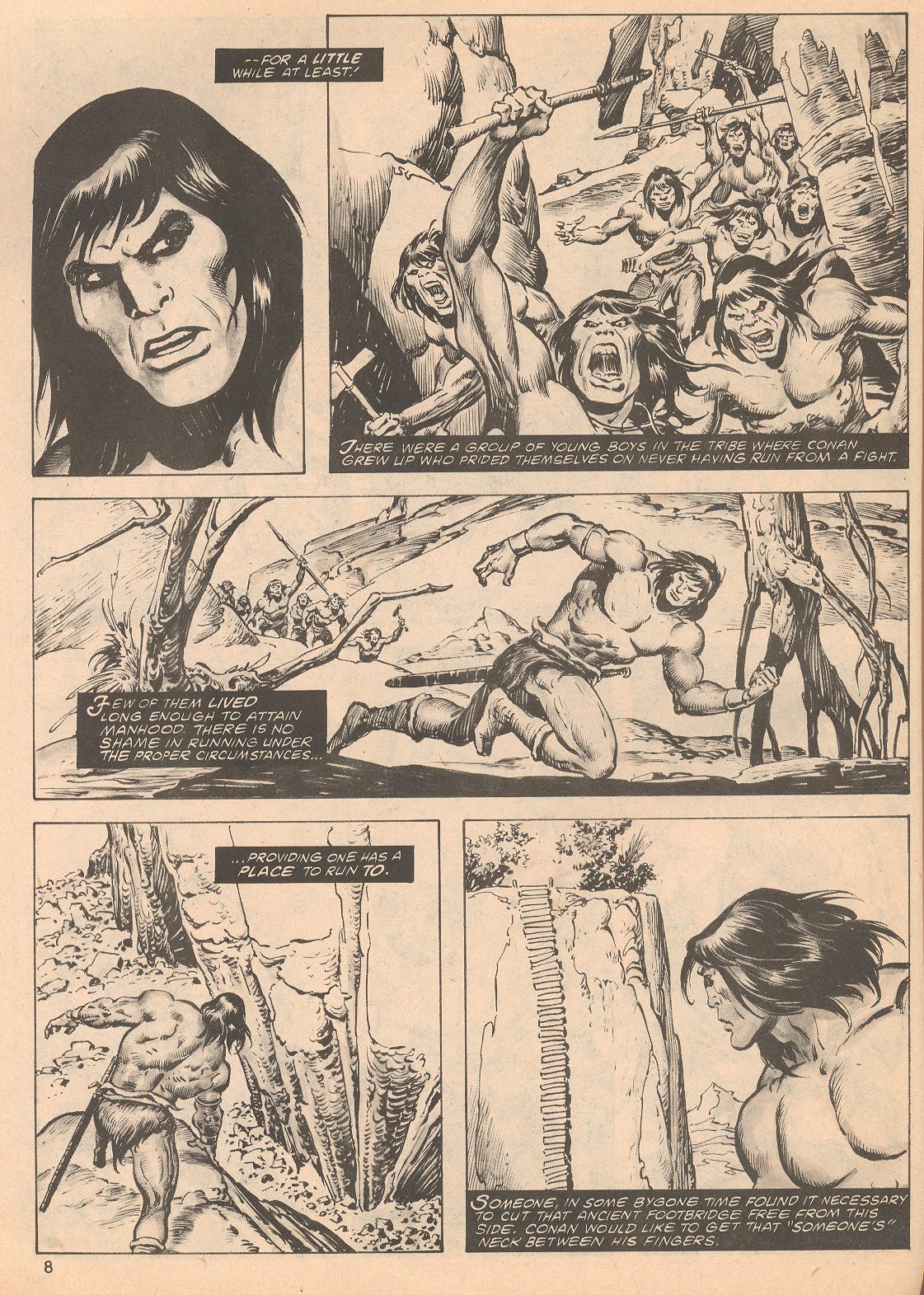Read online The Savage Sword Of Conan comic -  Issue #64 - 8