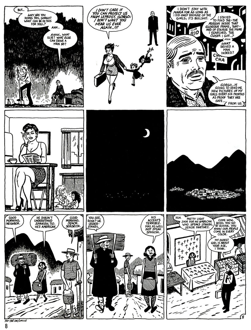 Read online Love and Rockets (1982) comic -  Issue #45 - 10