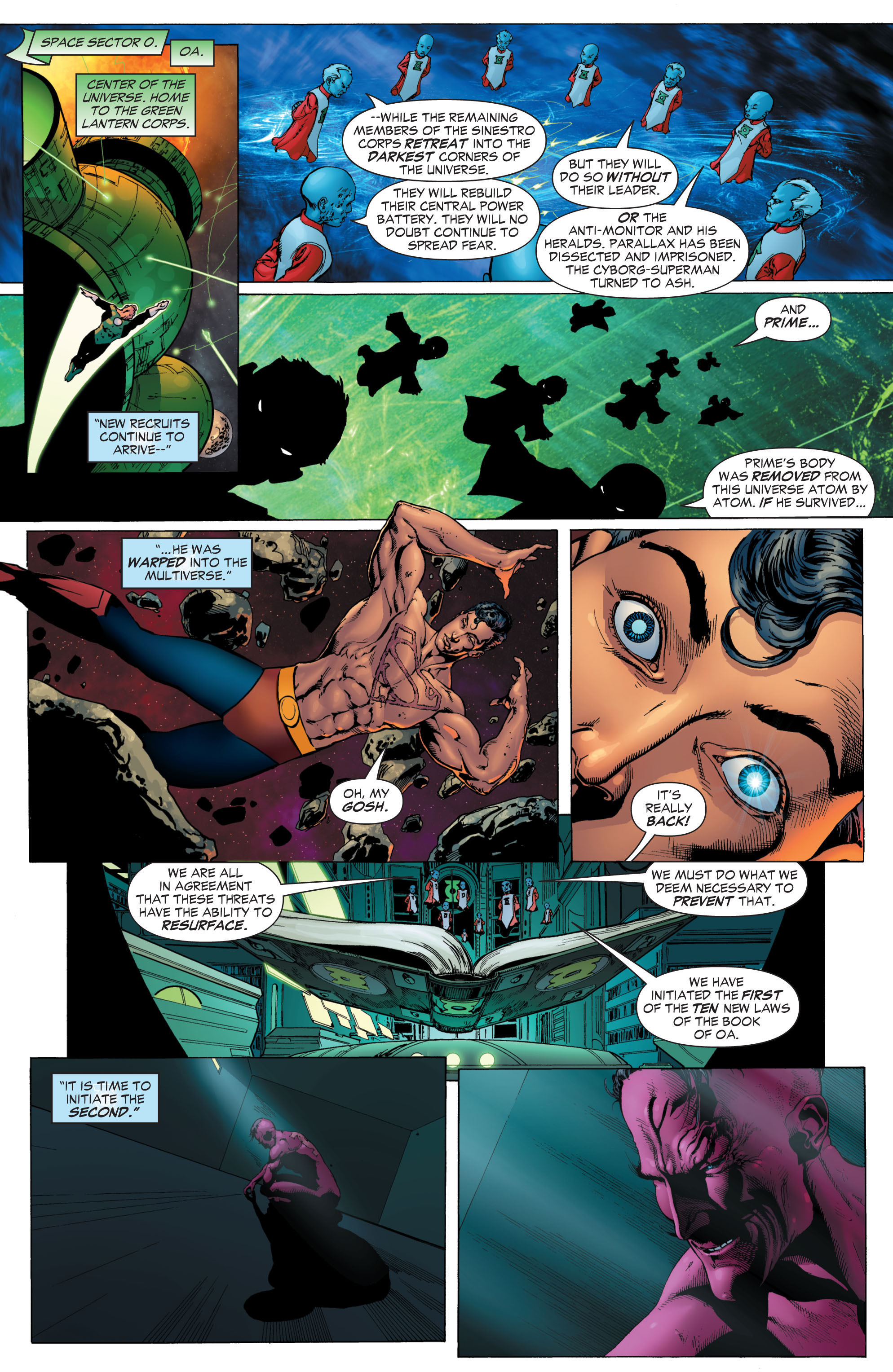 Read online Green Lantern: The Sinestro Corps War comic -  Issue # Full - 285