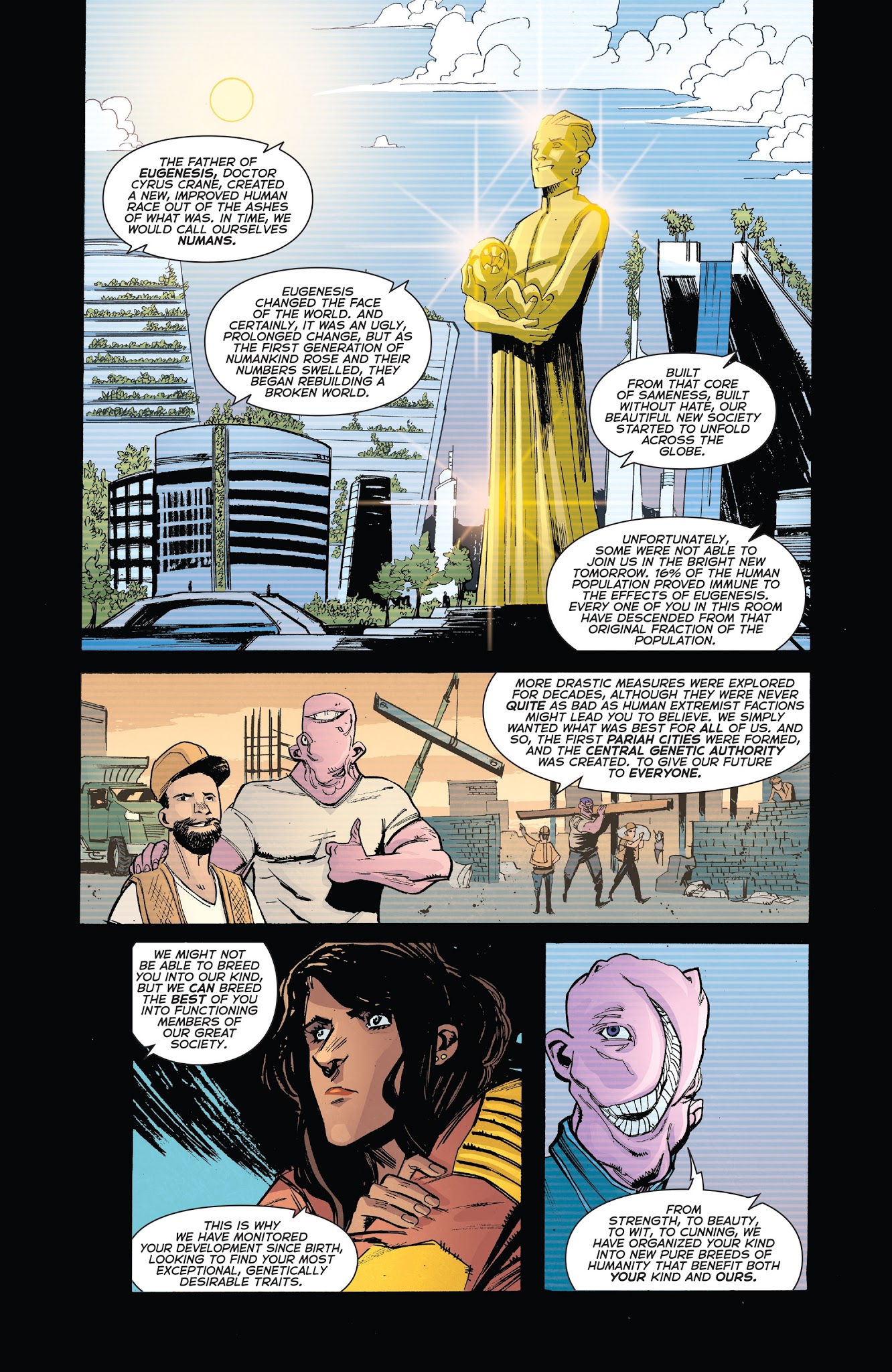 Read online Eugenic comic -  Issue #2 - 12