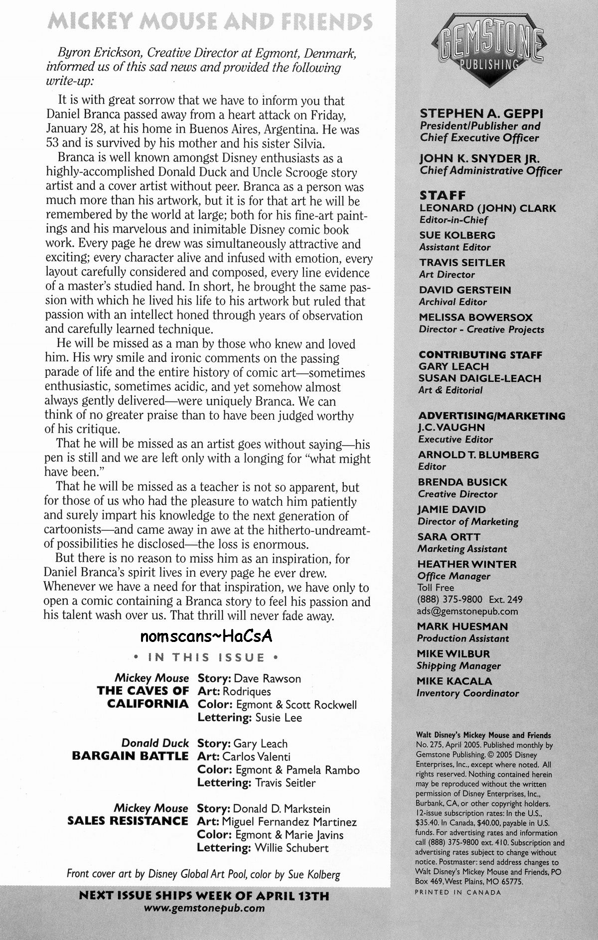 Read online Walt Disney's Mickey Mouse comic -  Issue #275 - 2