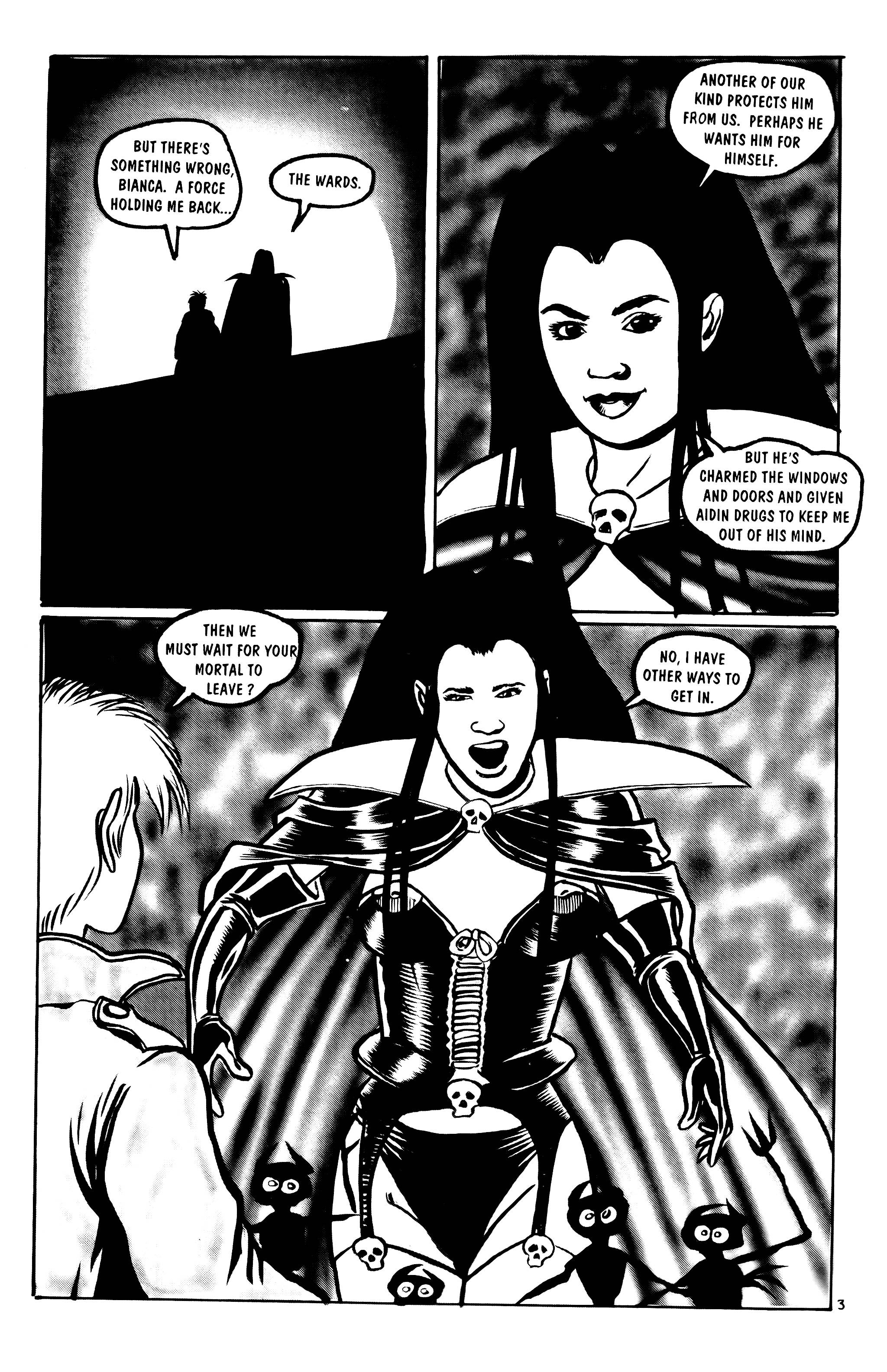 Read online Vampyre's Kiss: The Dark Kiss of Night comic -  Issue #3 - 5