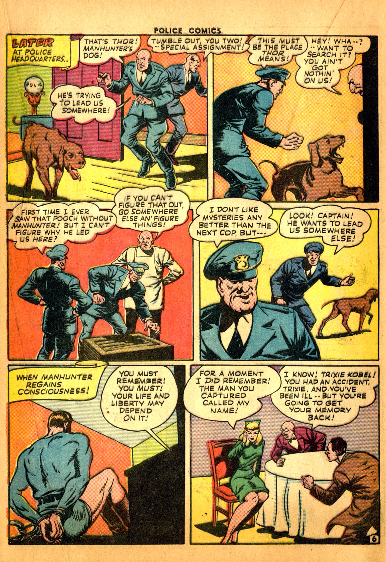 Read online Police Comics comic -  Issue #24 - 36