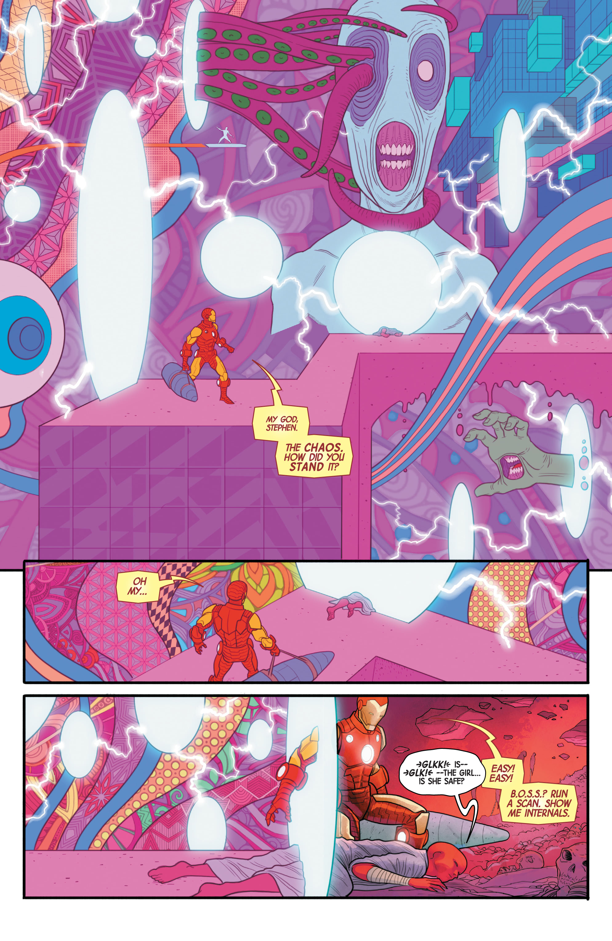 Read online Death of Doctor Strange: One-Shots comic -  Issue # Avengers - 19