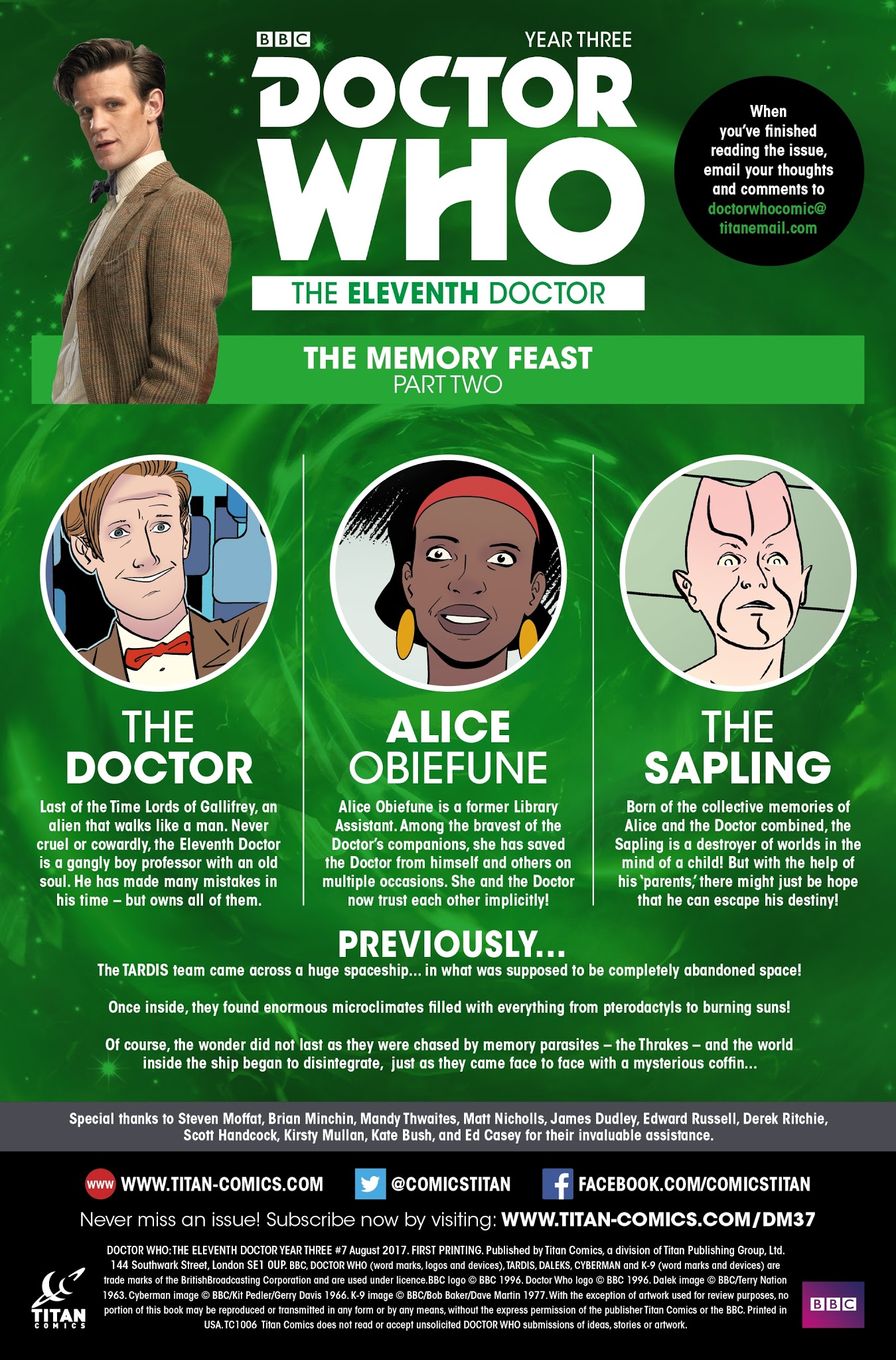 Read online Doctor Who: The Eleventh Doctor Year Three comic -  Issue #7 - 5