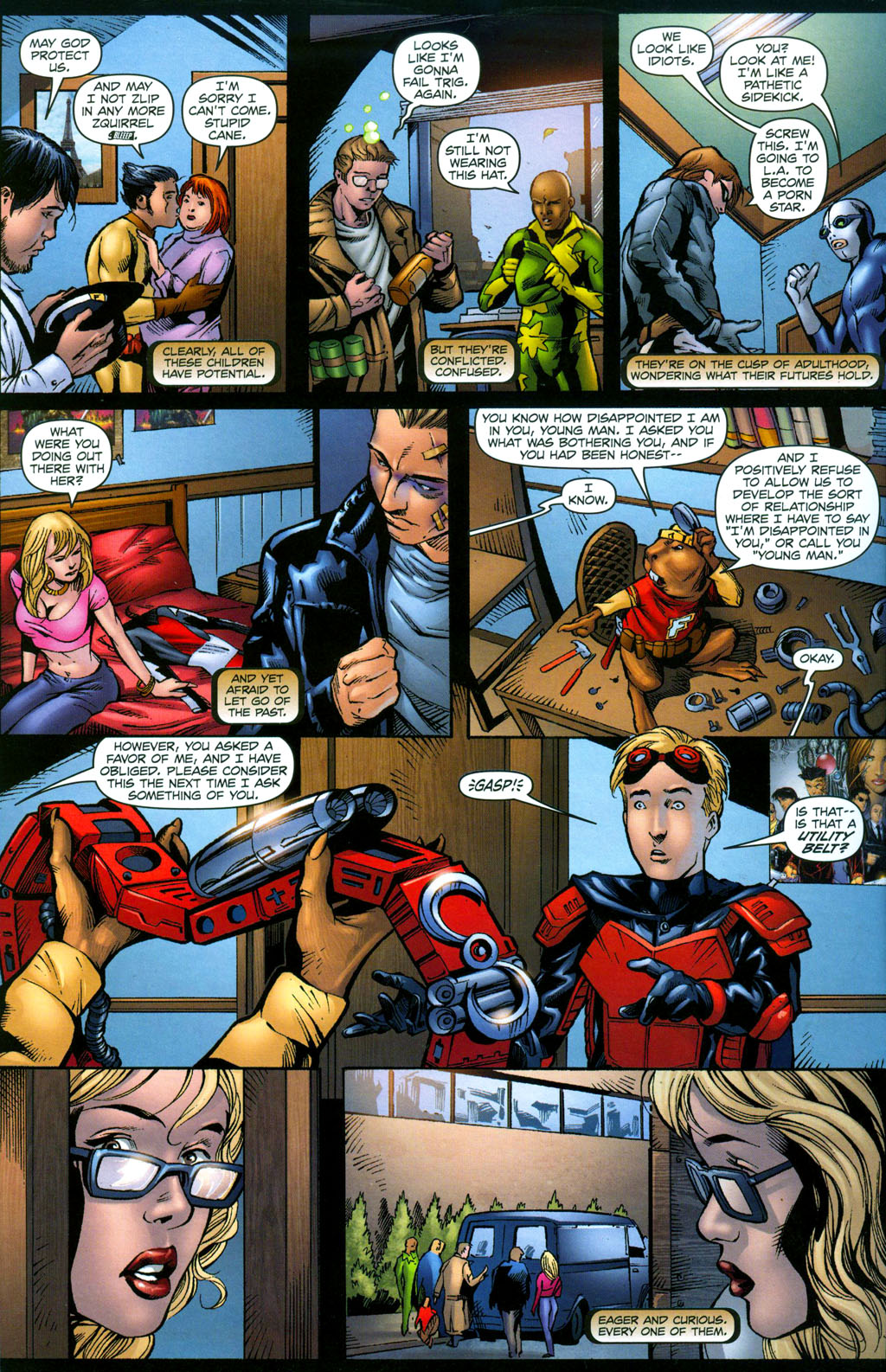 Read online Freshmen II: Fundamentals of Fear comic -  Issue #4 - 8