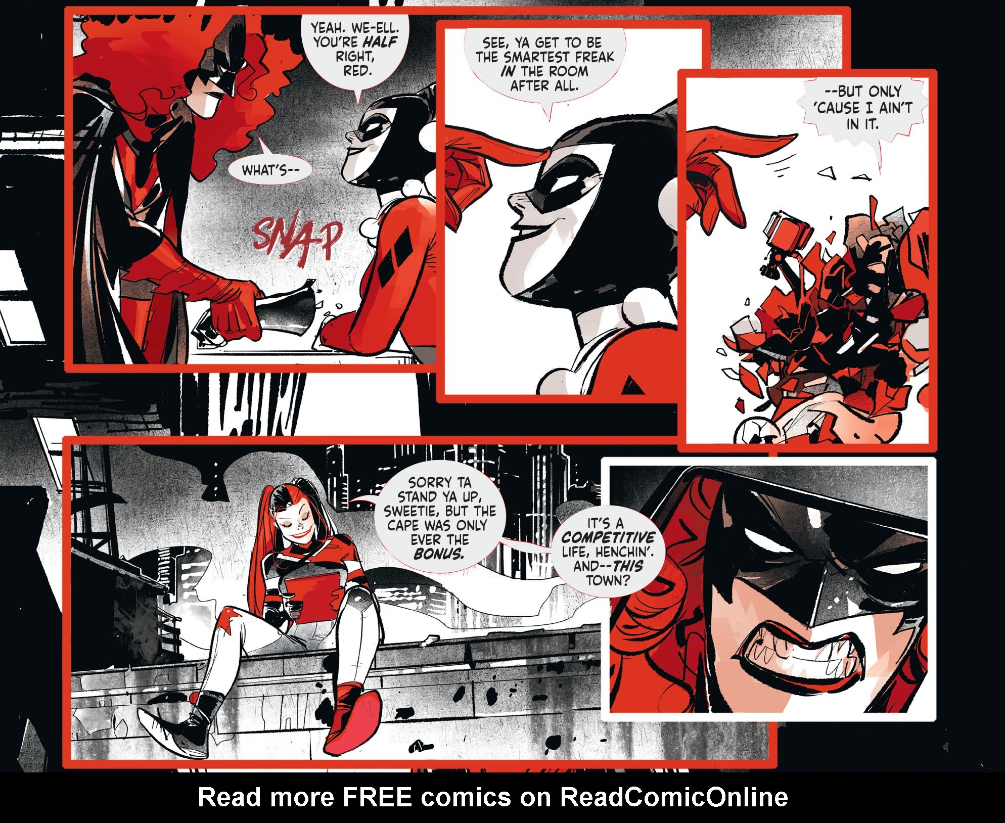Read online Harley Quinn Black   White   Red comic -  Issue #11 - 23