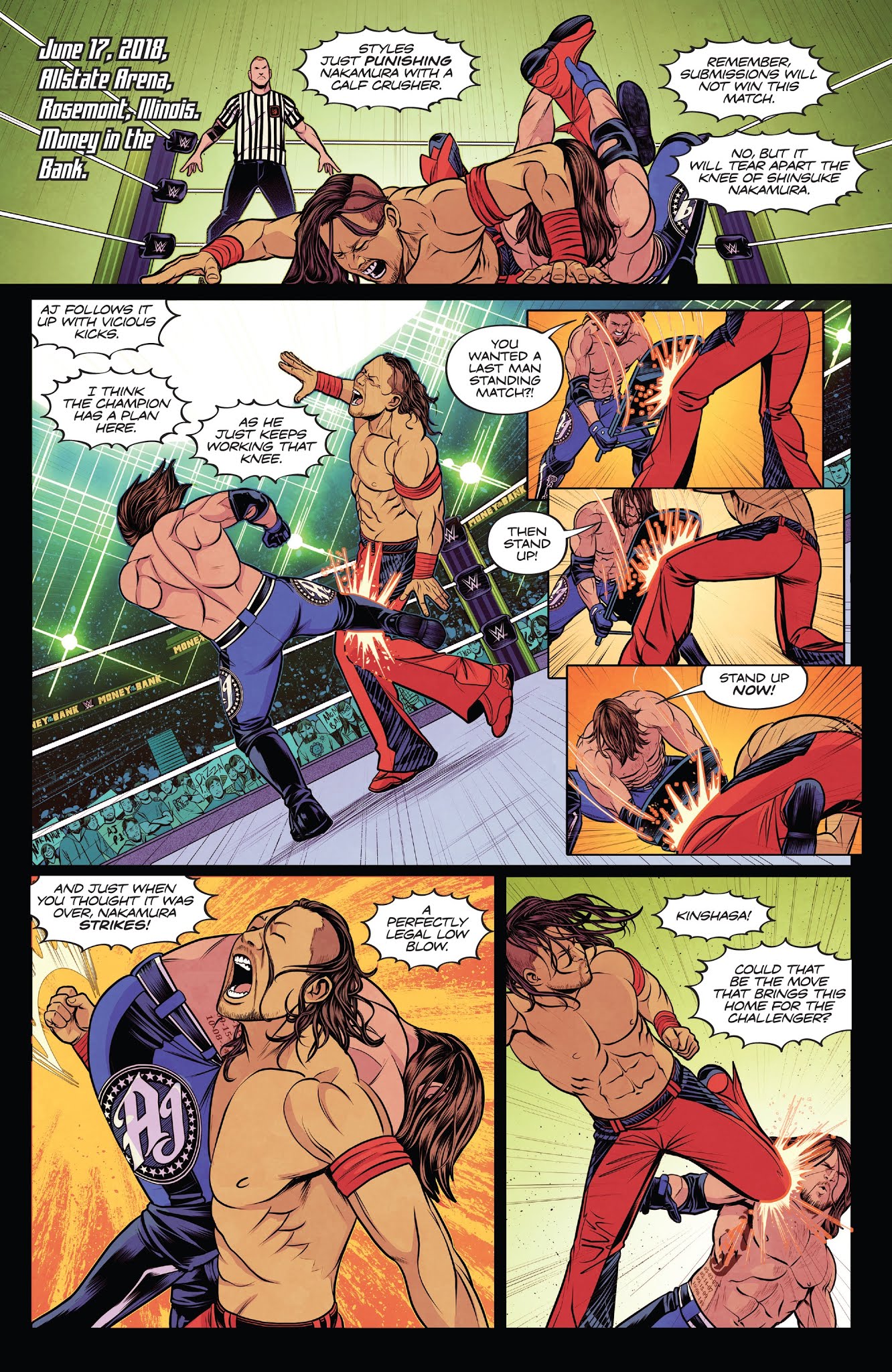 Read online WWE comic -  Issue #24 - 16