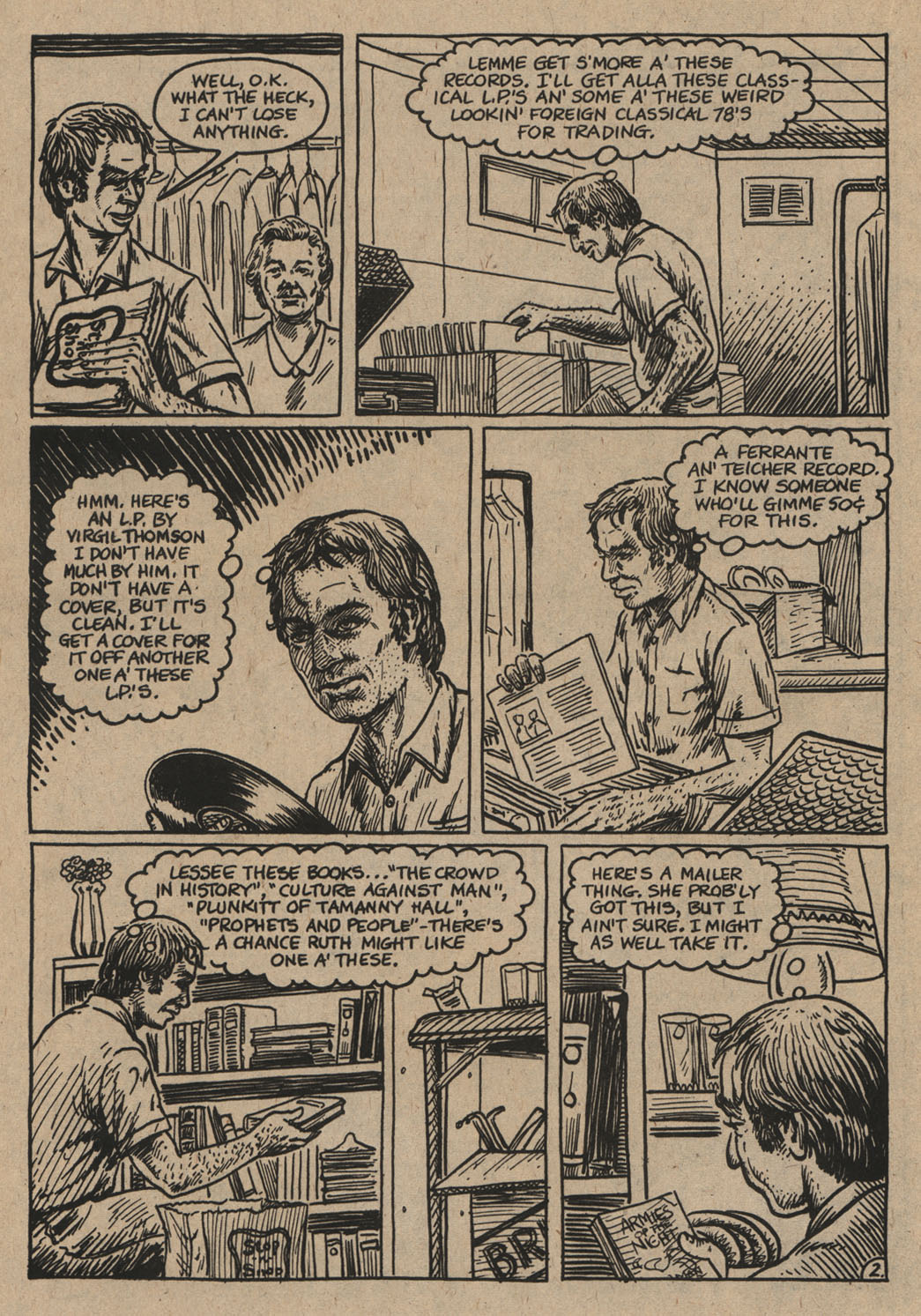 Read online American Splendor (1976) comic -  Issue #6 - 37
