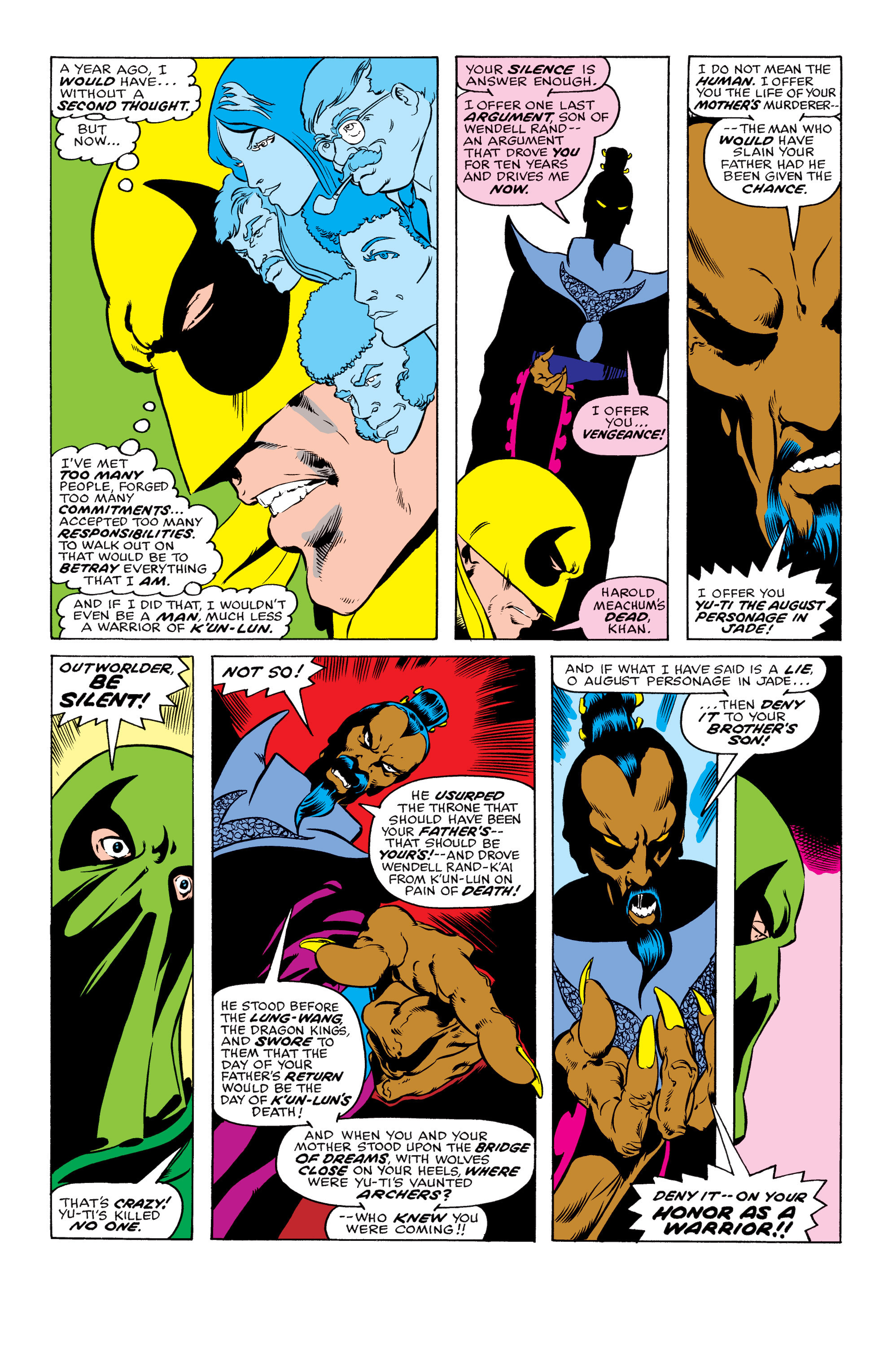 Read online Iron Fist (1975) comic -  Issue #7 - 15