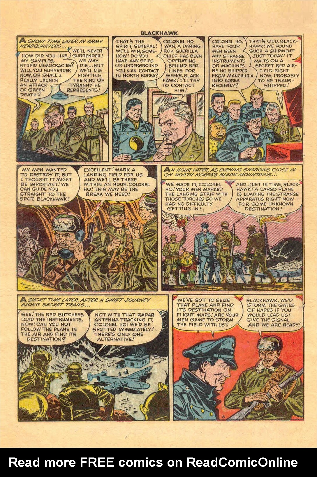 Read online Blackhawk (1957) comic -  Issue #67 - 7
