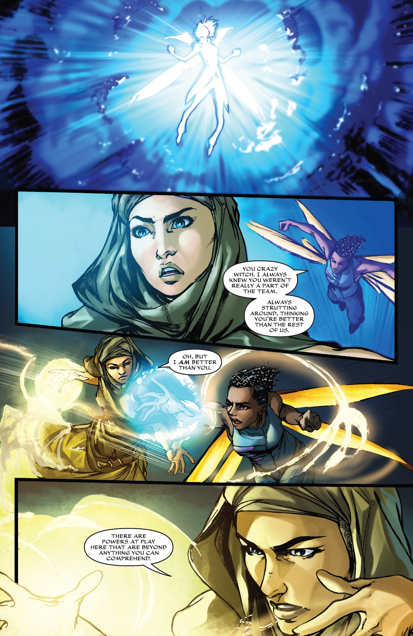 Read online Michael Turner's Eternal Soulfire comic -  Issue #6 - 10