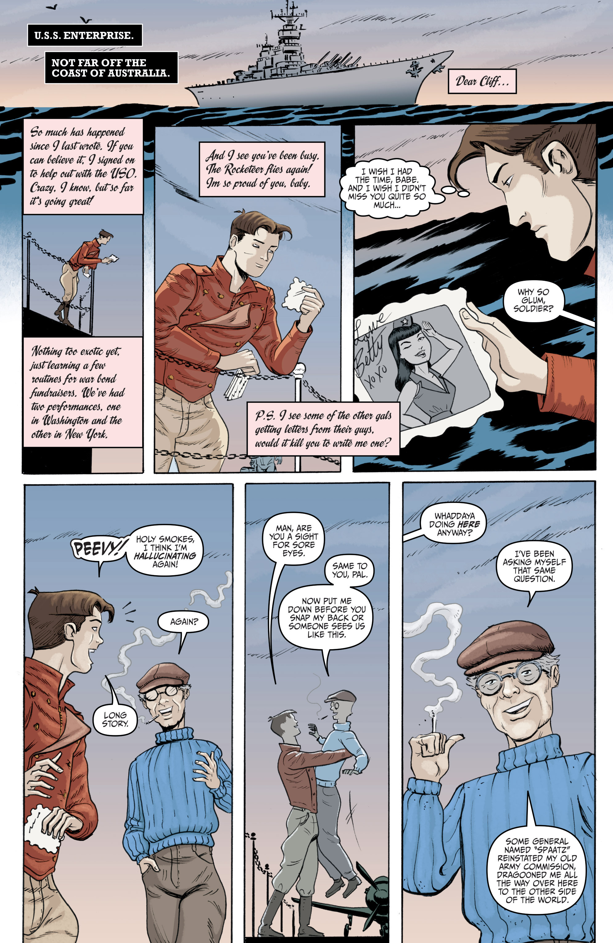 Read online The Rocketeer at War comic -  Issue #2 - 14