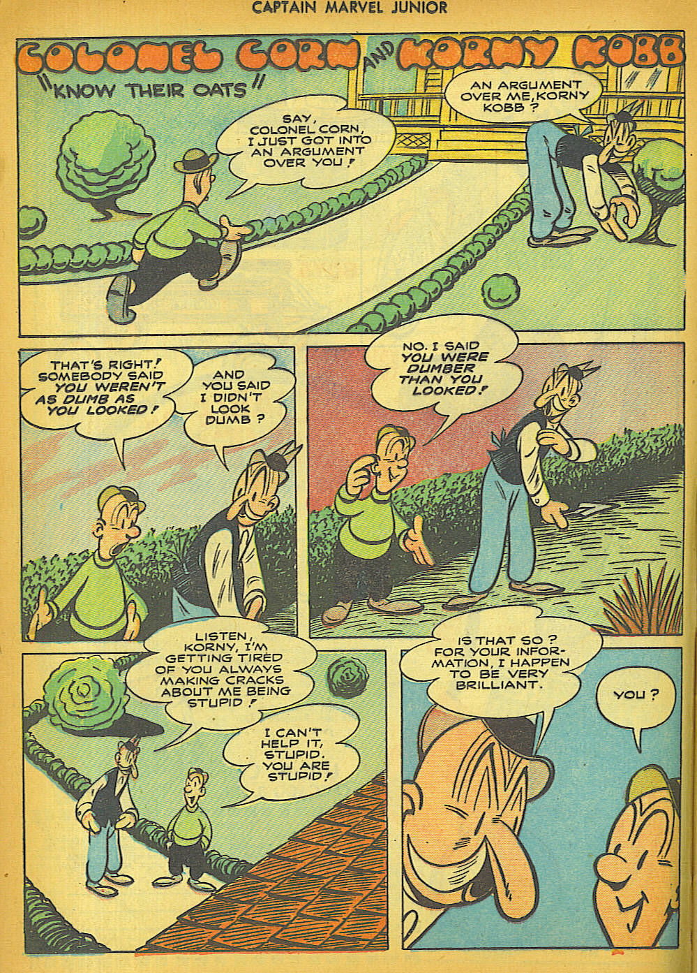 Read online Captain Marvel, Jr. comic -  Issue #60 - 12