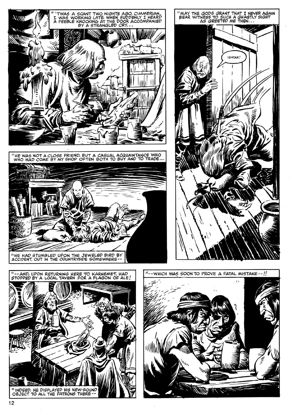 Read online The Savage Sword Of Conan comic -  Issue #92 - 11