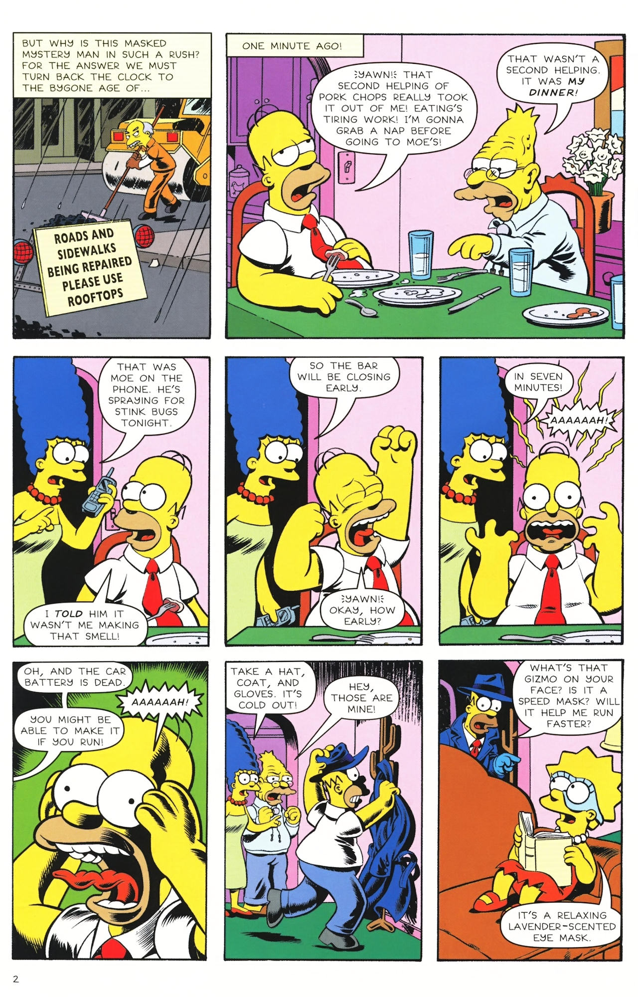 Read online Bongo Comics Presents Simpsons Super Spectacular comic -  Issue #8 - 4