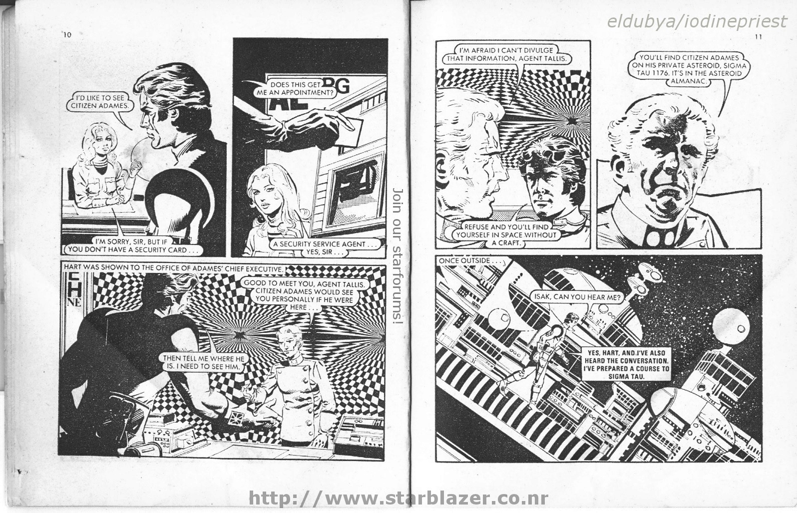 Read online Starblazer comic -  Issue #42 - 7