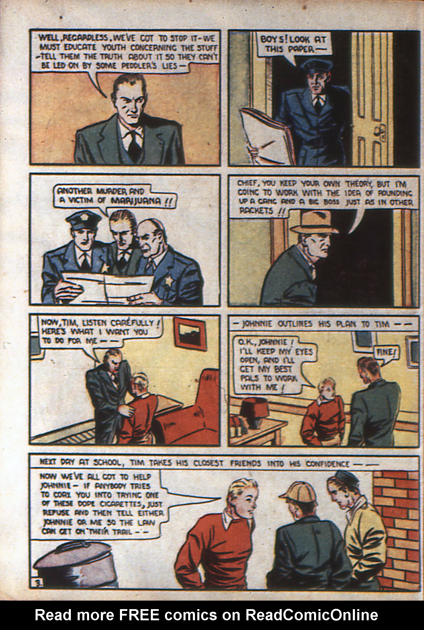 Read online More Fun Comics comic -  Issue #25 - 57