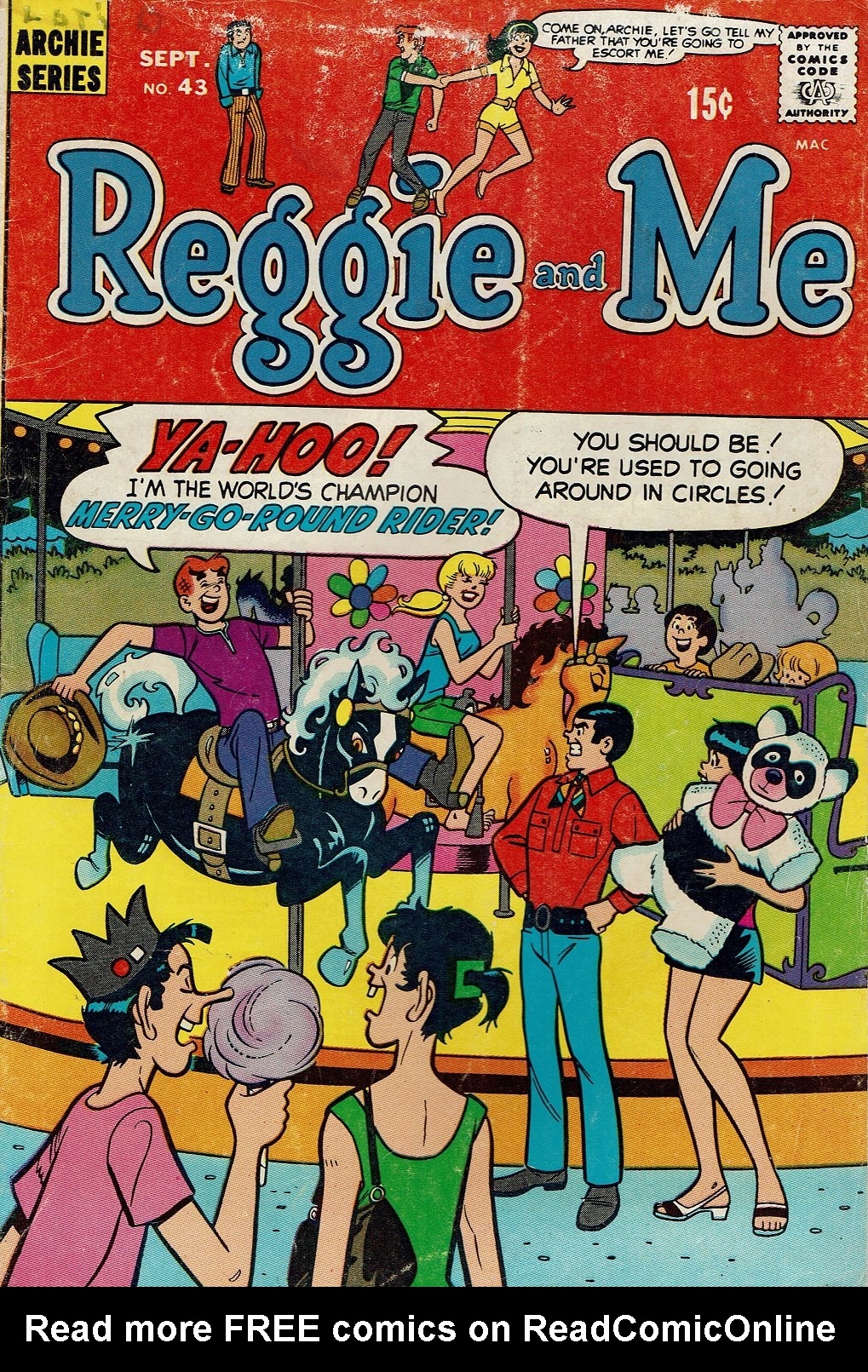 Read online Reggie and Me (1966) comic -  Issue #43 - 1