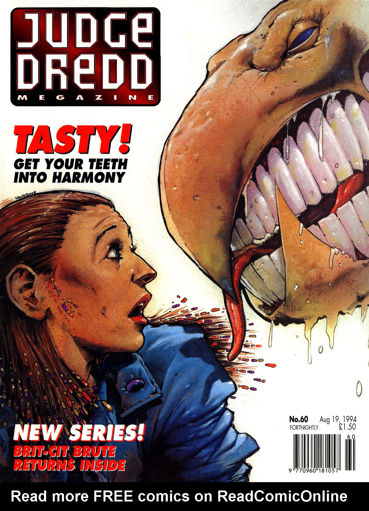 Read online Judge Dredd: The Megazine (vol. 2) comic -  Issue #60 - 1