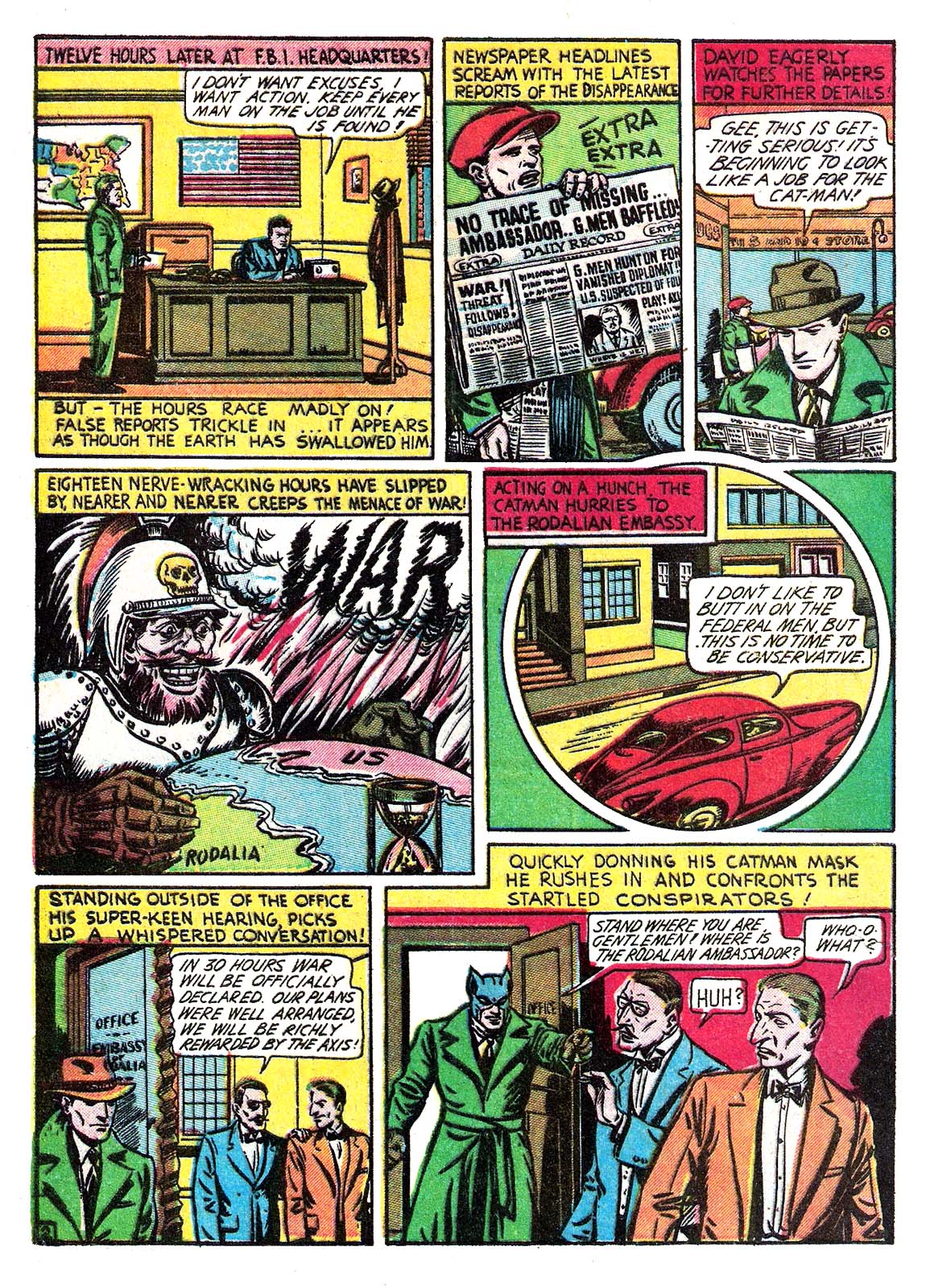 Read online Cat-Man Comics comic -  Issue #2 - 4