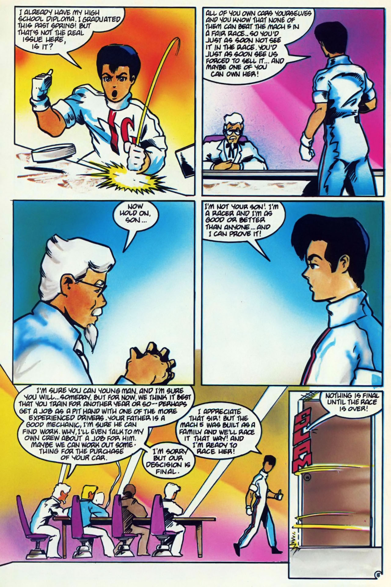 Read online Speed Racer (1987) comic -  Issue #1 - 13