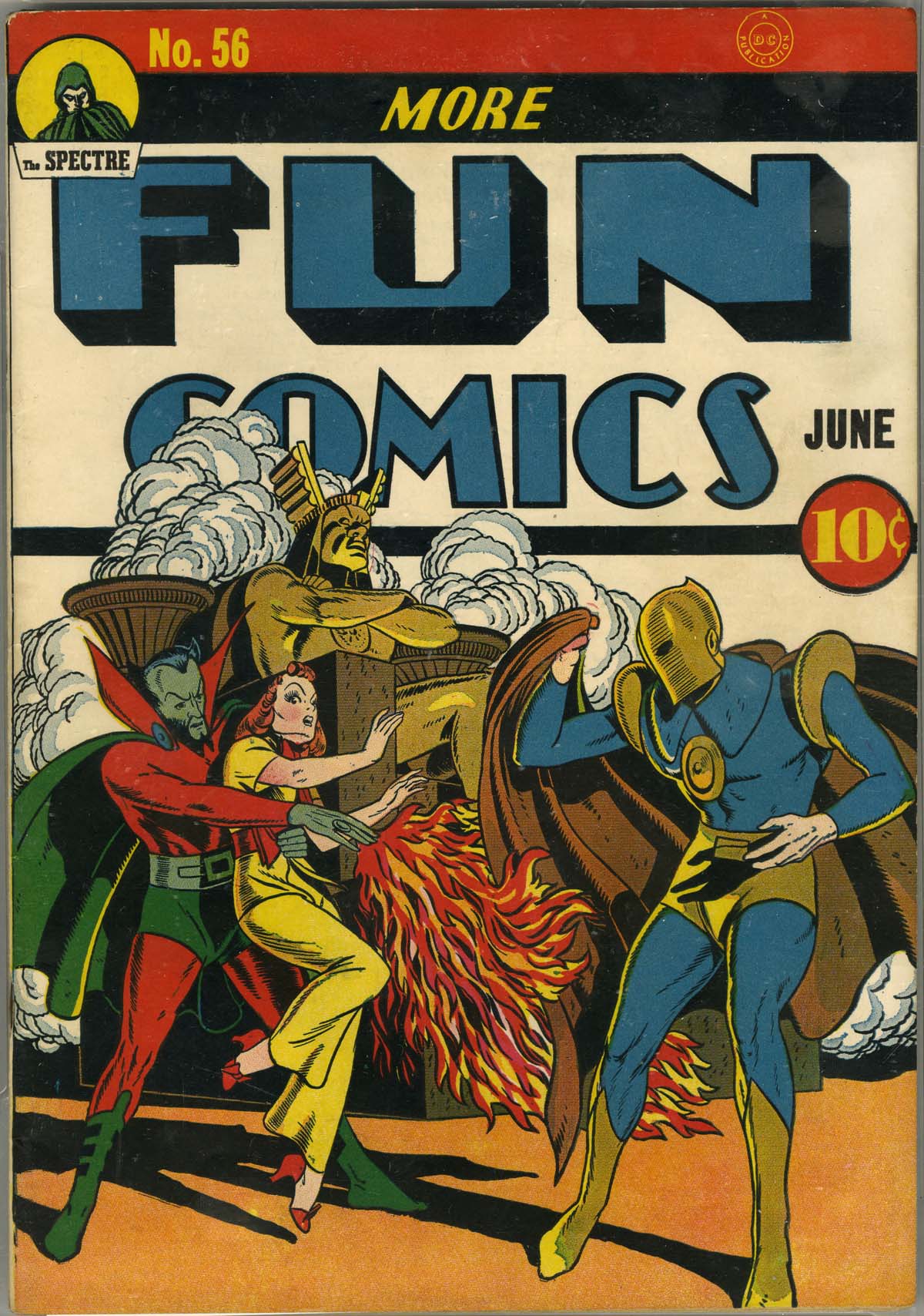 Read online More Fun Comics comic -  Issue #56 - 1