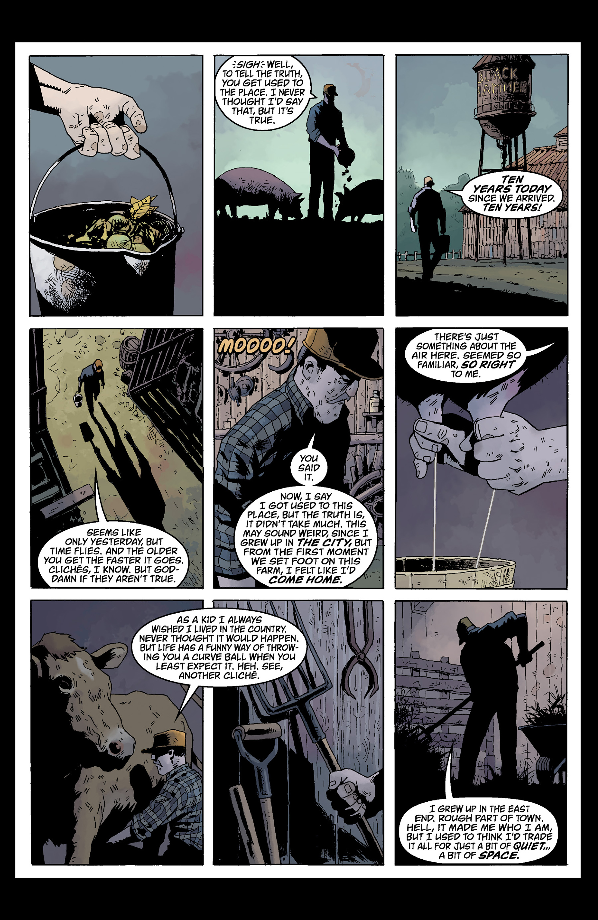 Read online Black Hammer comic -  Issue #1 - 3