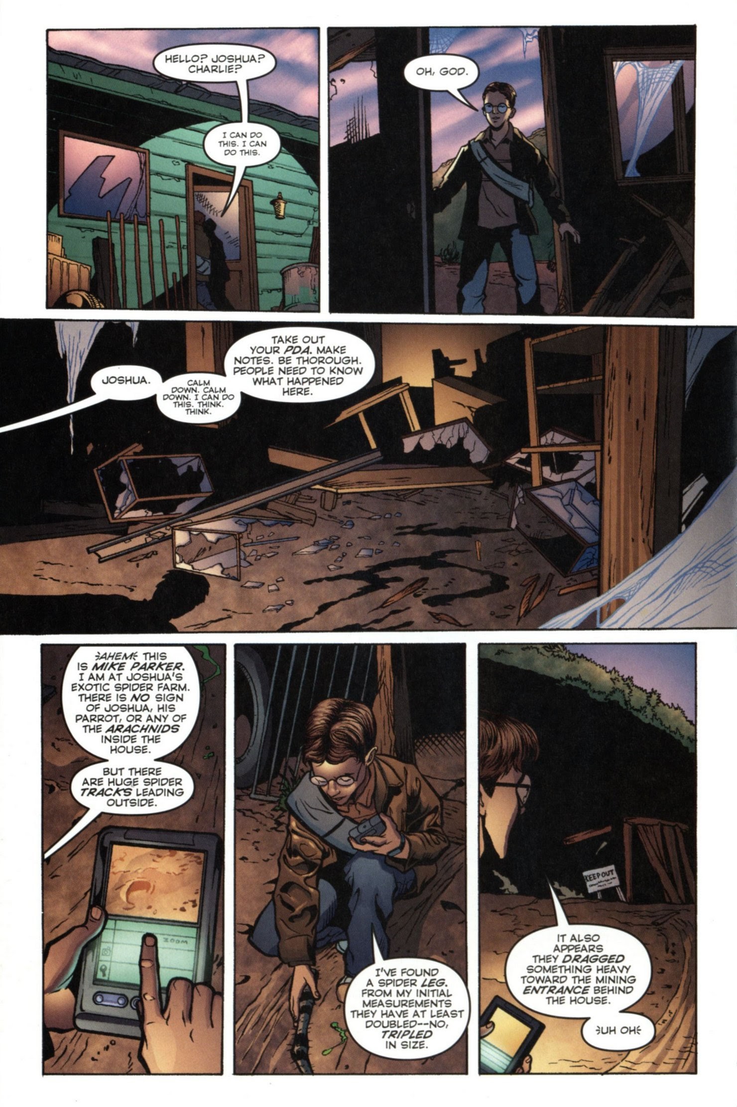 Read online Eight Legged Freaks comic -  Issue # Full - 25