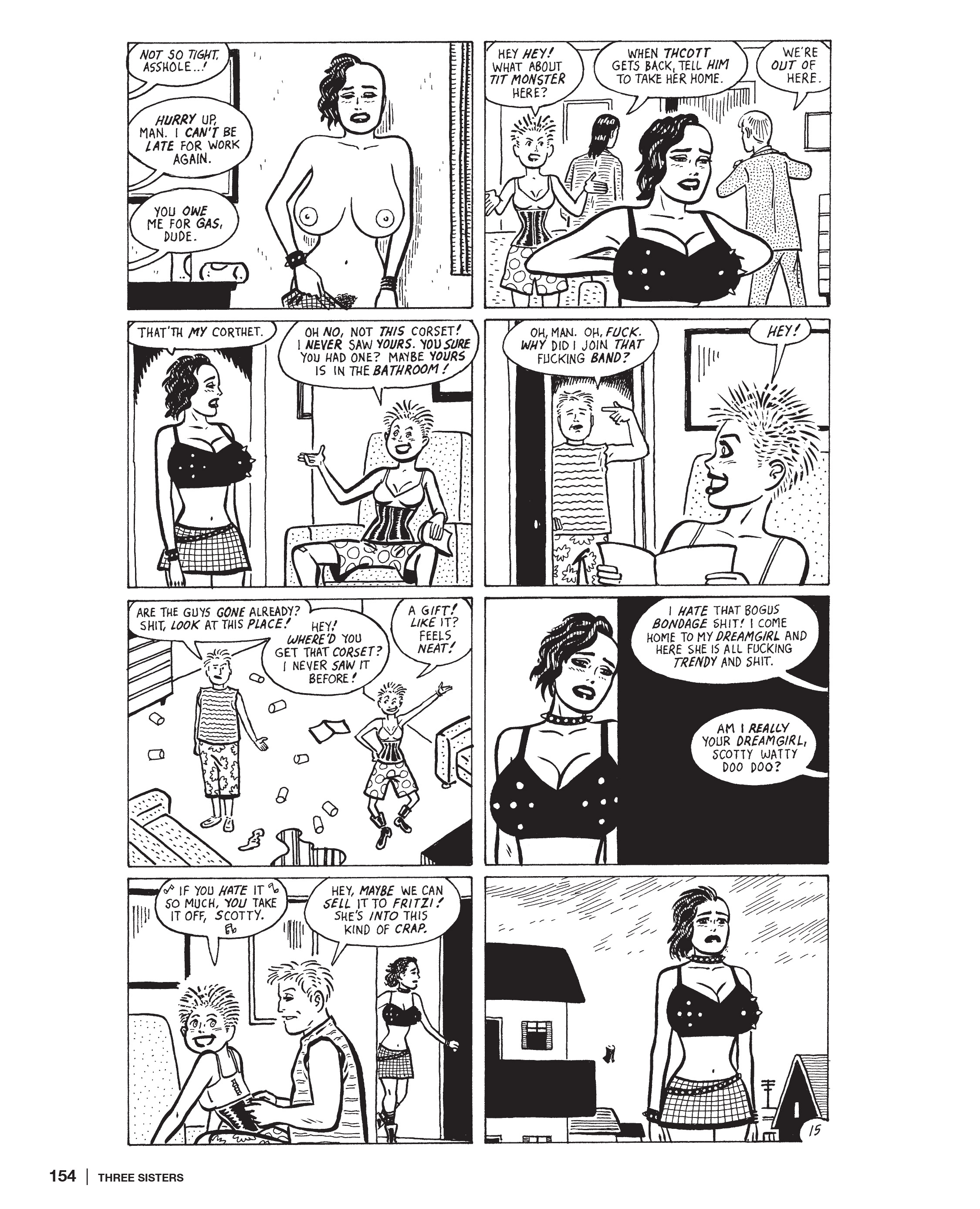 Read online Three Sisters: The Love and Rockets Library comic -  Issue # TPB (Part 2) - 54