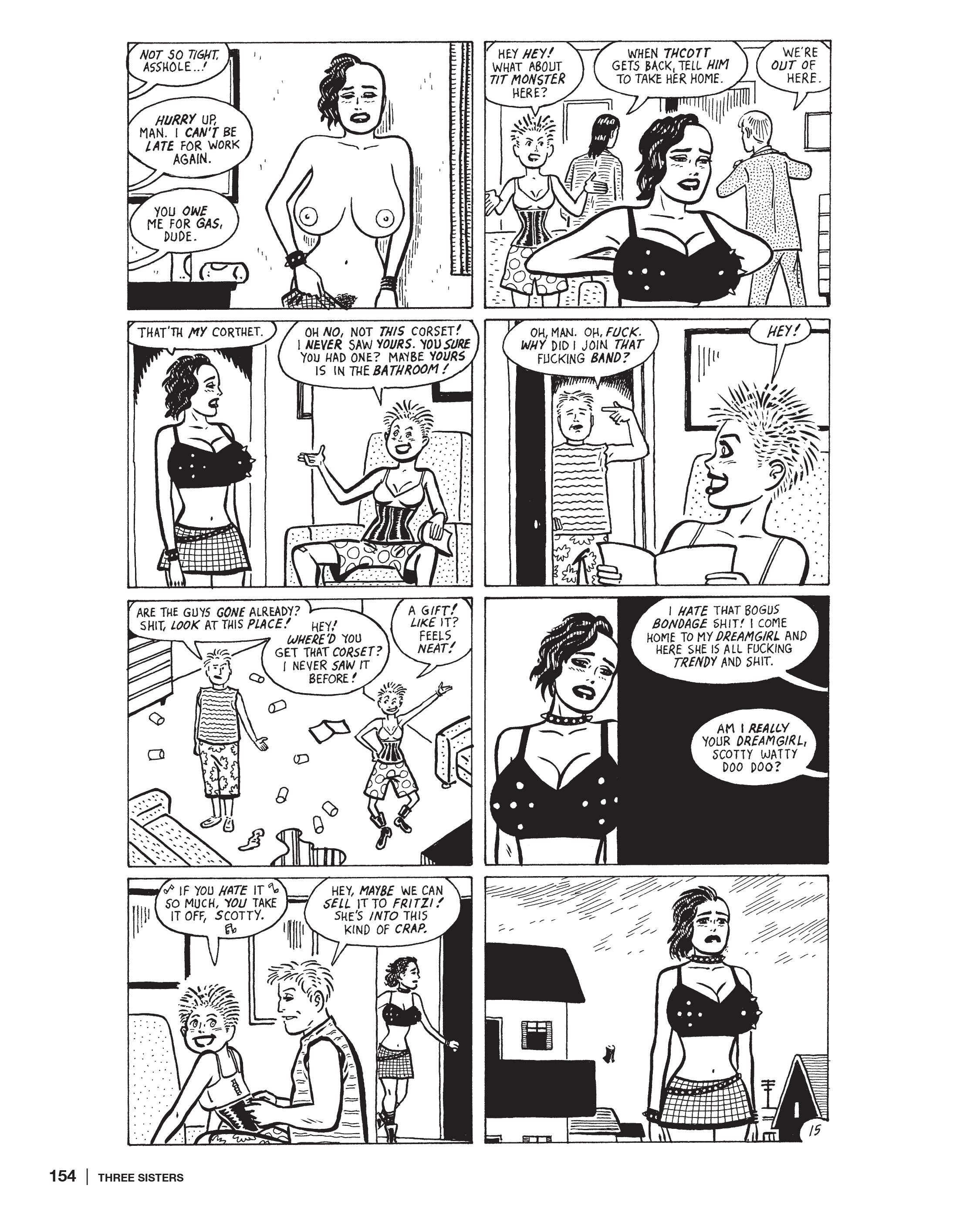Read online Three Sisters: The Love and Rockets Library comic -  Issue # TPB (Part 2) - 54