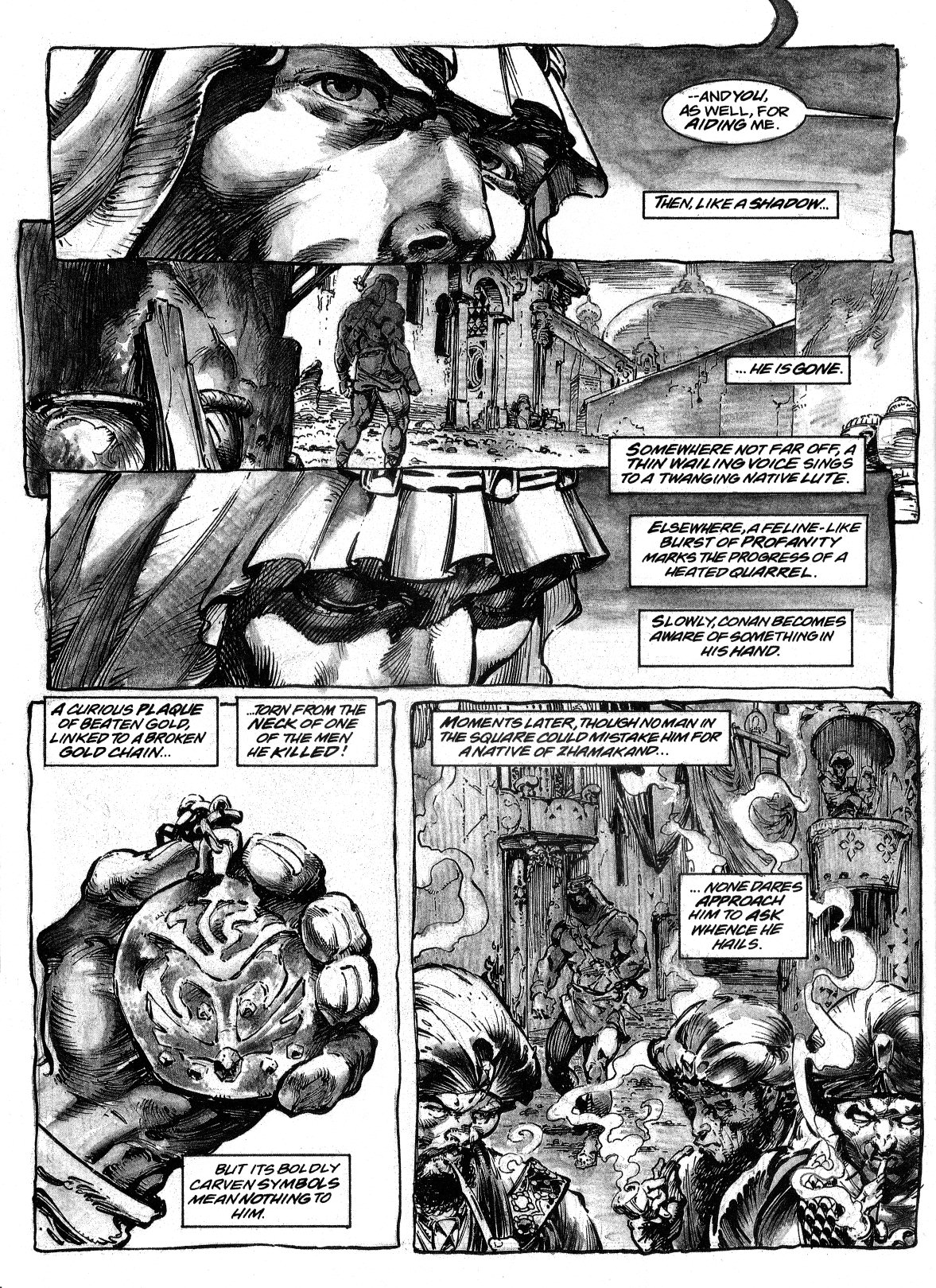 Read online Conan the Savage comic -  Issue #5 - 33
