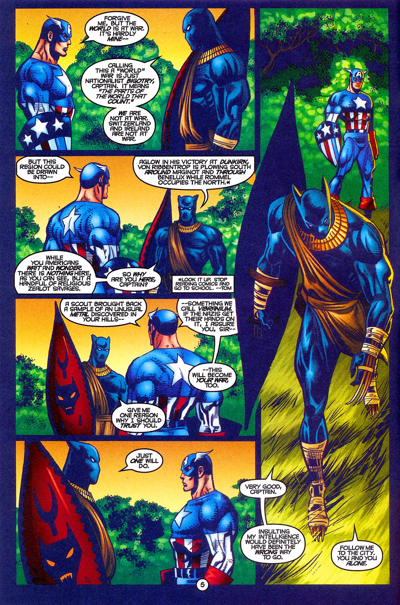 Read online Black Panther (1998) comic -  Issue #30 - 5