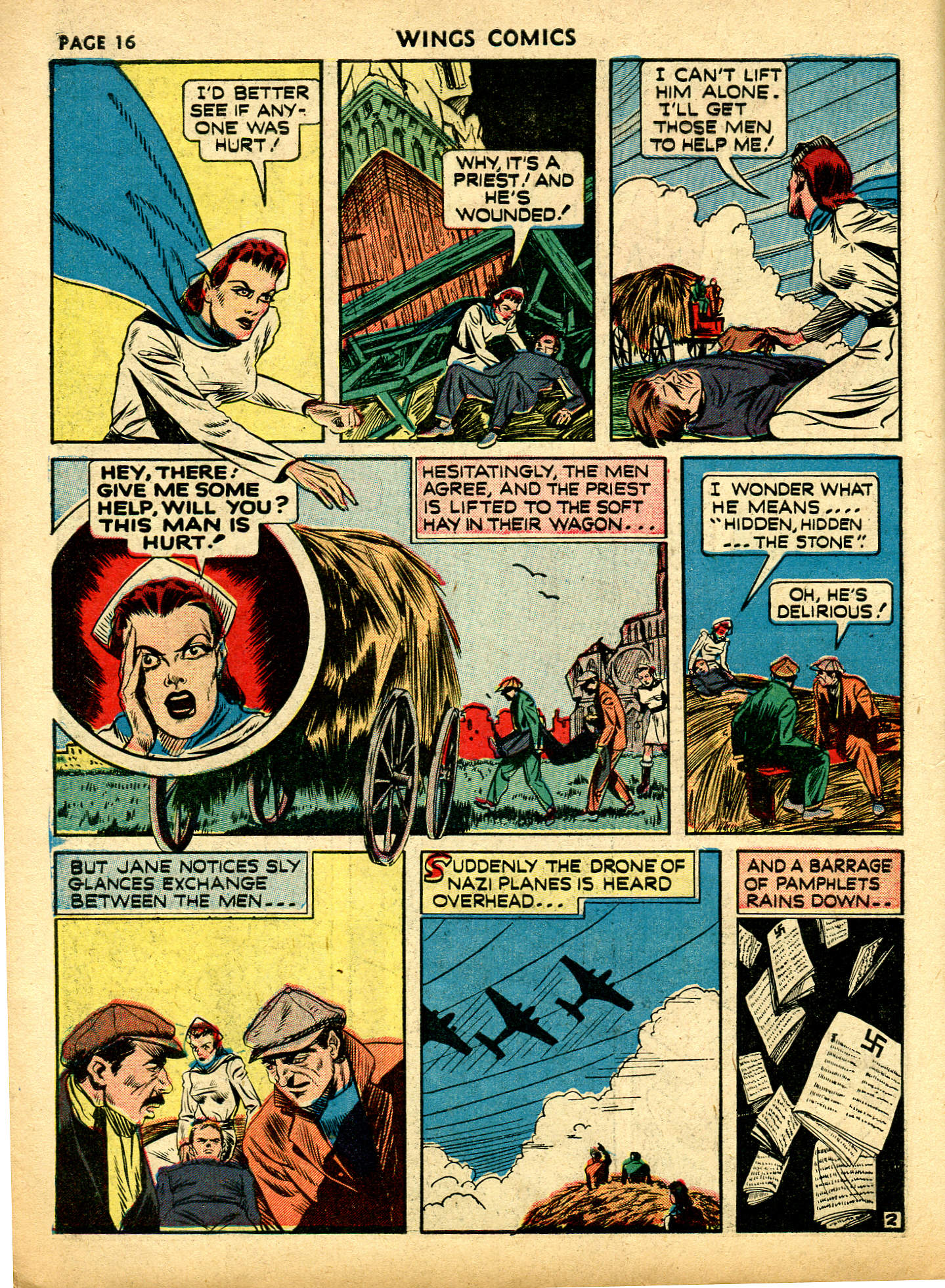 Read online Wings Comics comic -  Issue #12 - 18