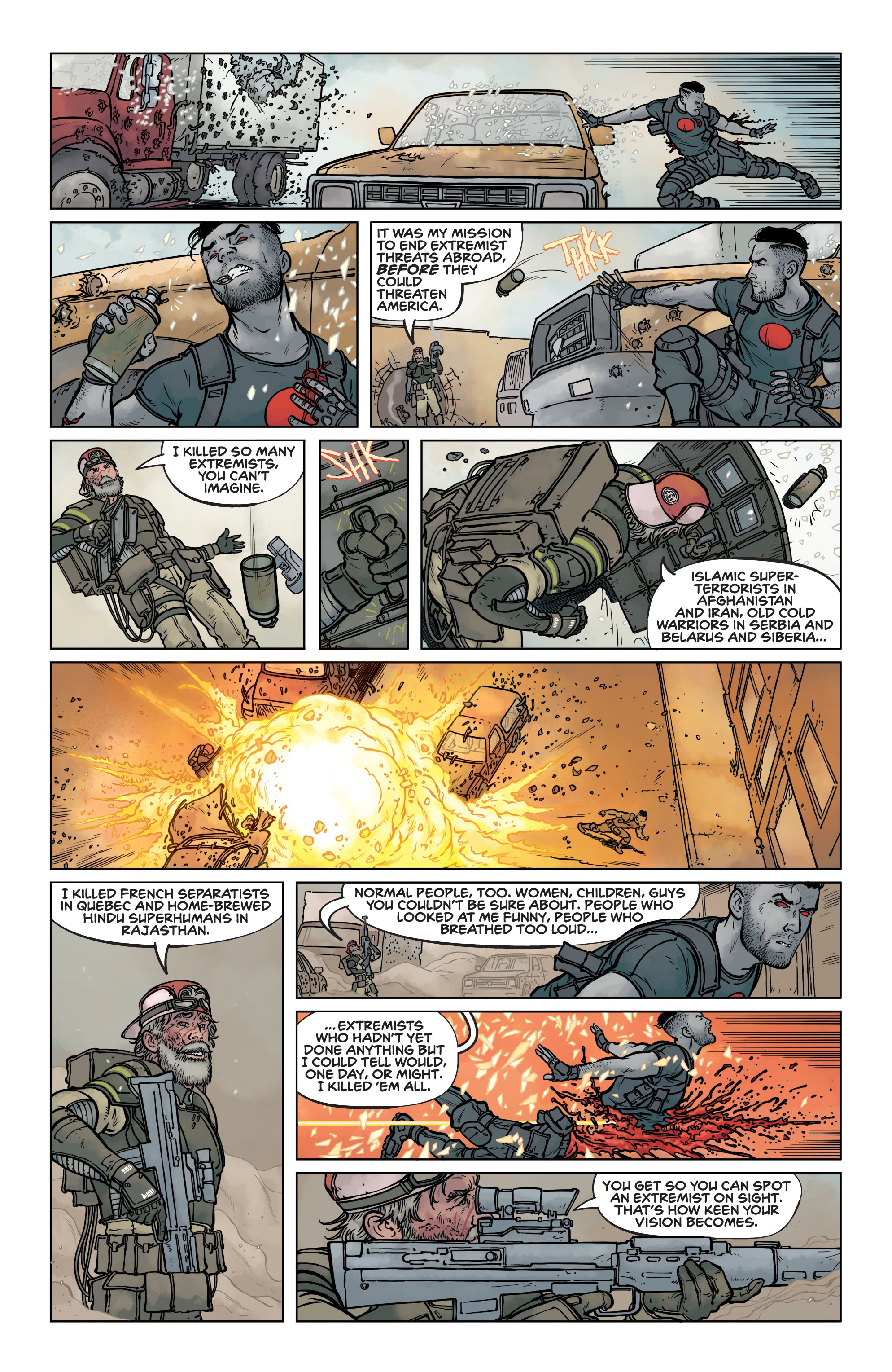 Read online Bloodshot Unleashed comic -  Issue #1 - 15
