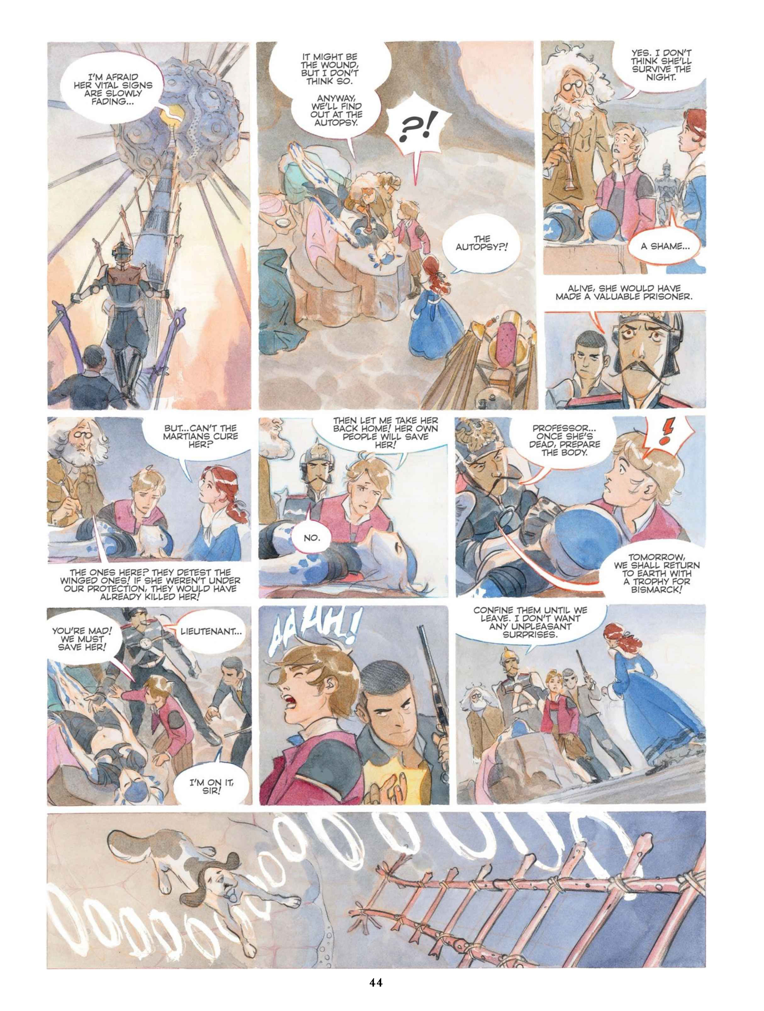 Read online Castle In the Stars: The Space Race of 1869 comic -  Issue #Castle In the Stars TPB A Frenchman on Mars - 47