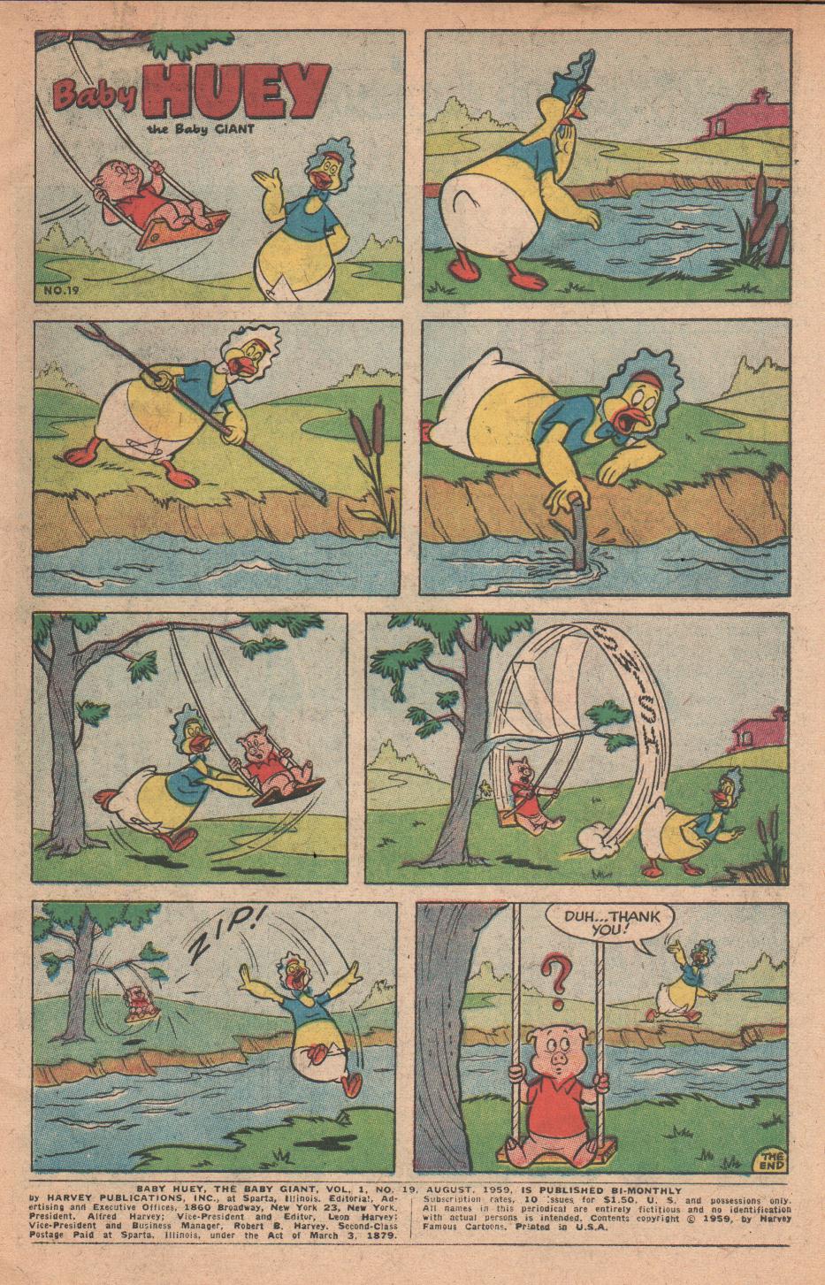 Read online Baby Huey, the Baby Giant comic -  Issue #19 - 3