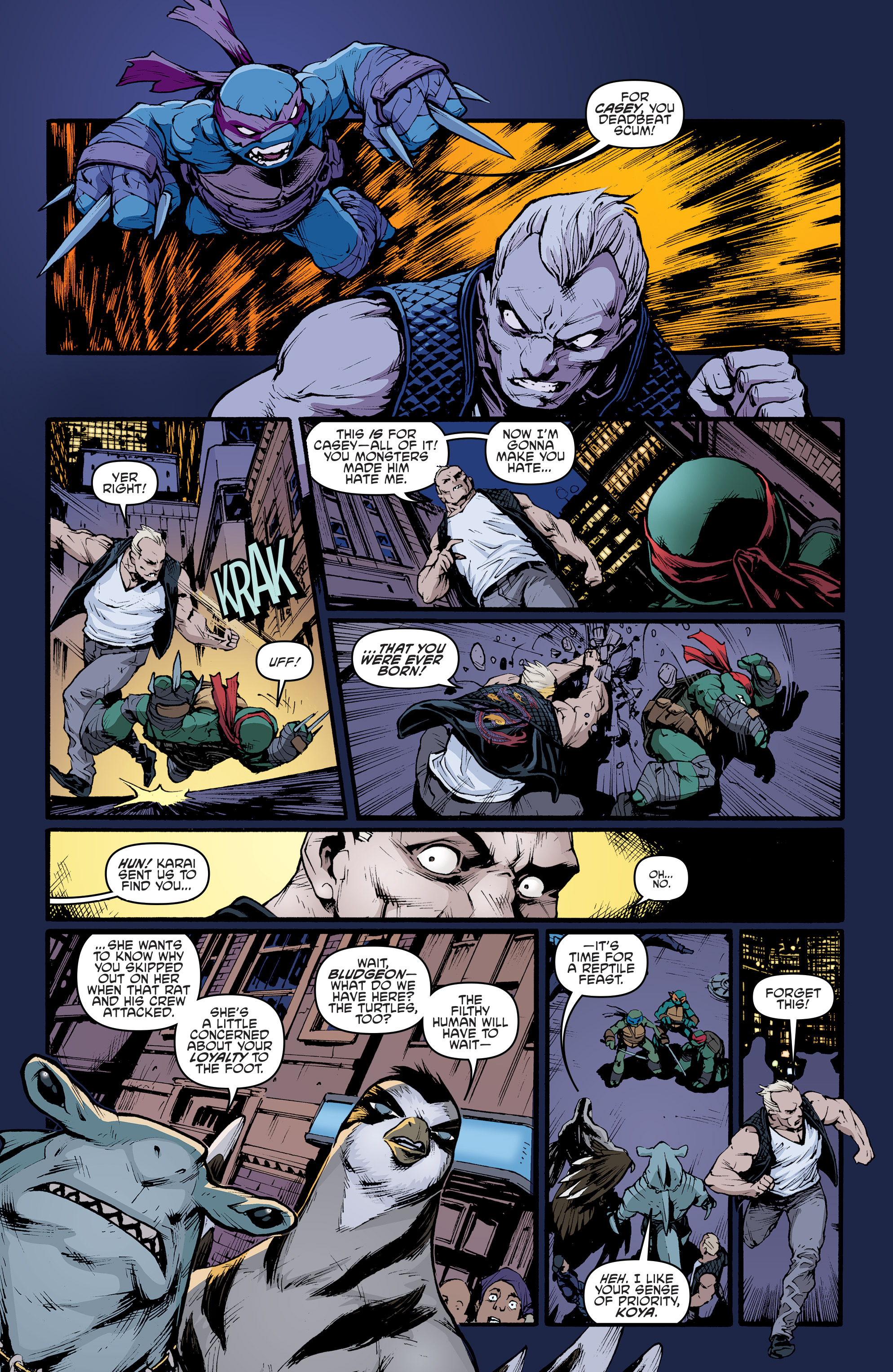 Read online Free Comic Book Day 2015 comic -  Issue # Teenage Mutant Ninja Turtles - Prelude to Vengeance - 19