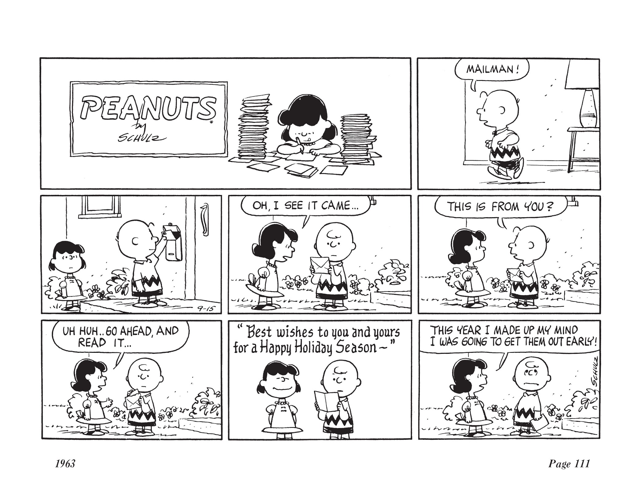 Read online The Complete Peanuts comic -  Issue # TPB 7 - 122