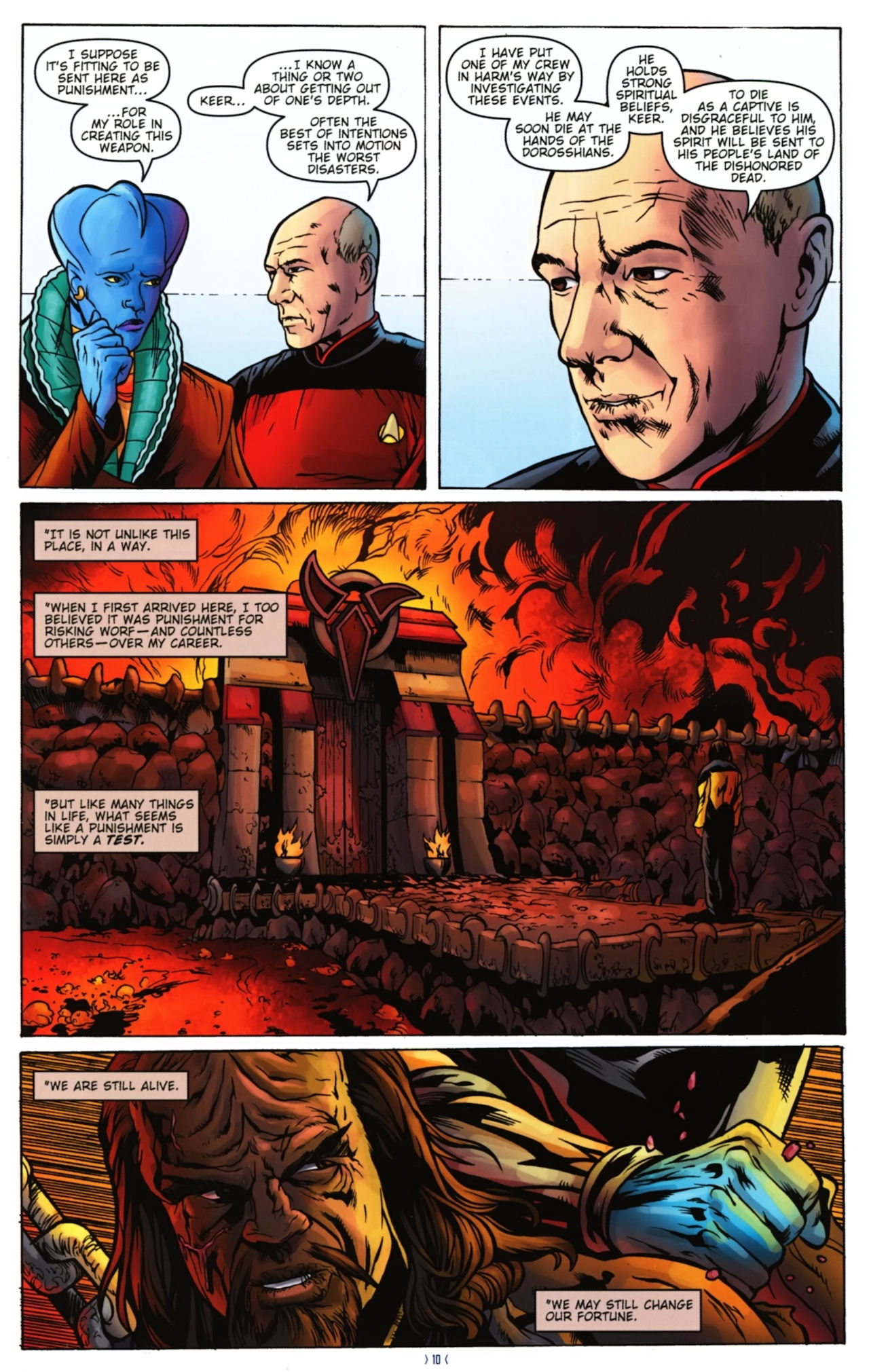 Read online Star Trek: The Next Generation: Ghosts comic -  Issue #5 - 12