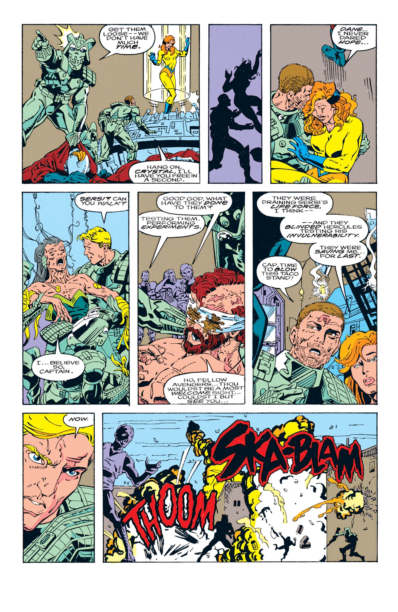 Read online Avengers: Galactic Storm comic -  Issue # TPB 2 (Part 3) - 33