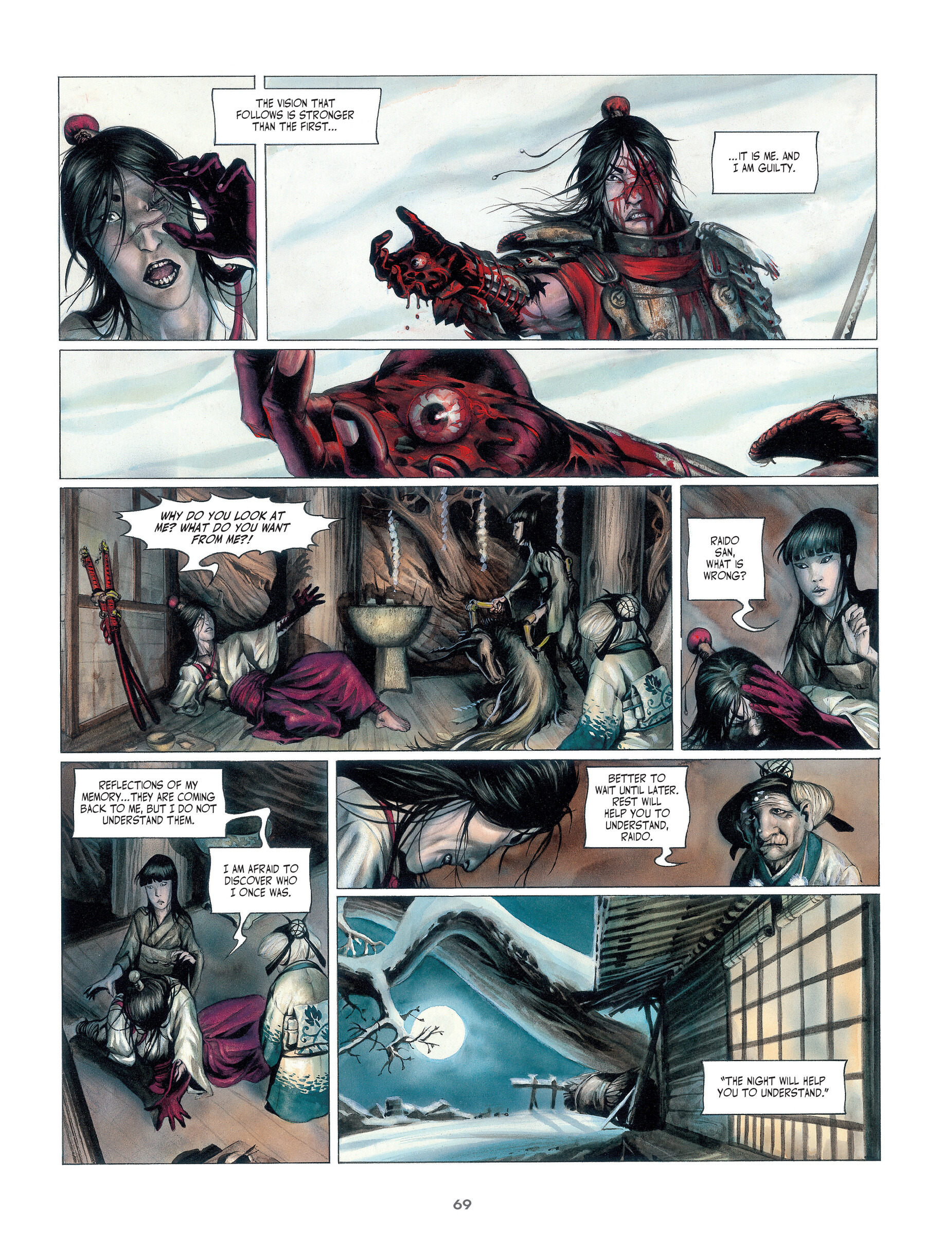 Read online Legends of the Pierced Veil: The Scarlet Blades comic -  Issue # TPB (Part 1) - 69