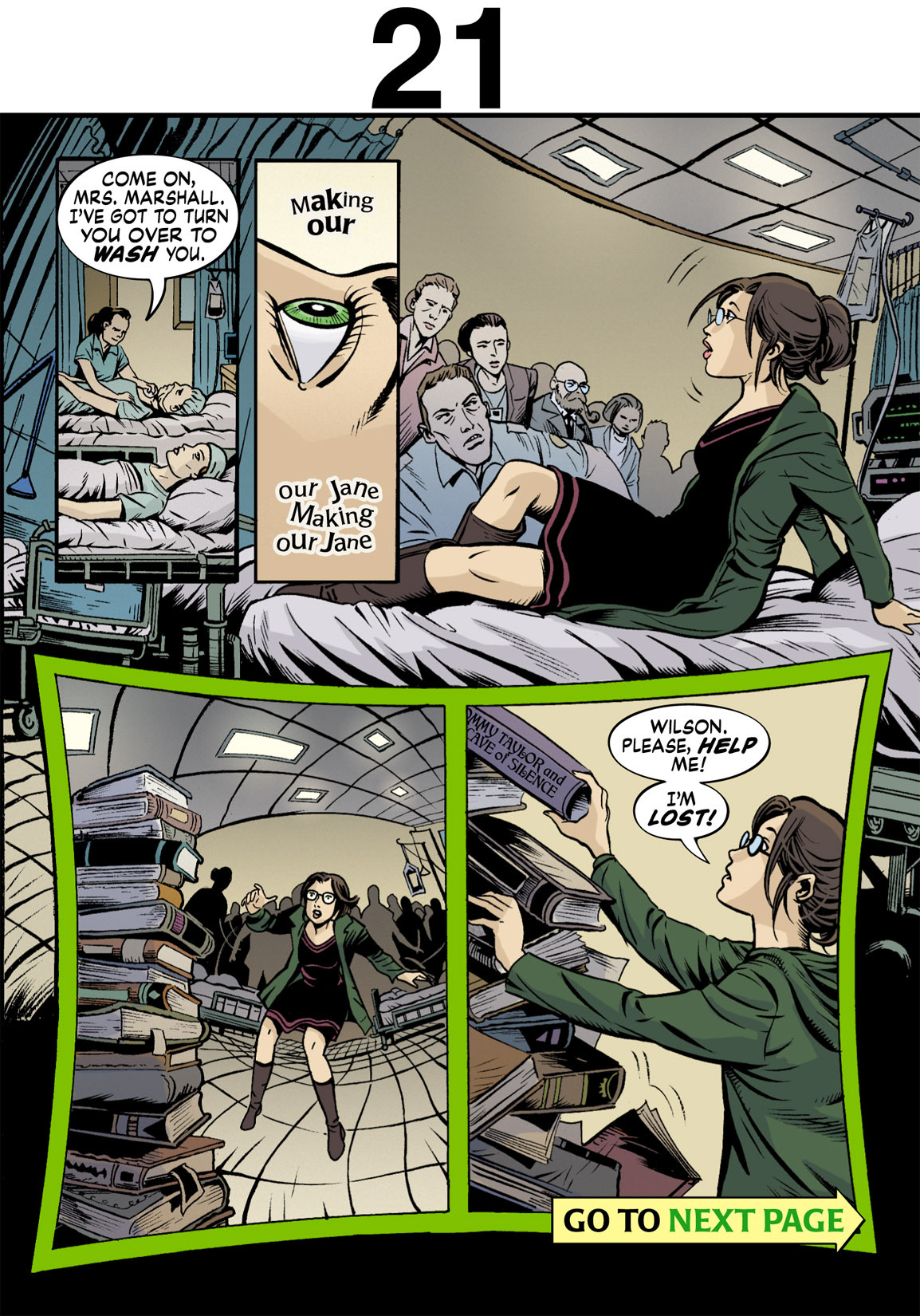 Read online The Unwritten comic -  Issue #17 - 21