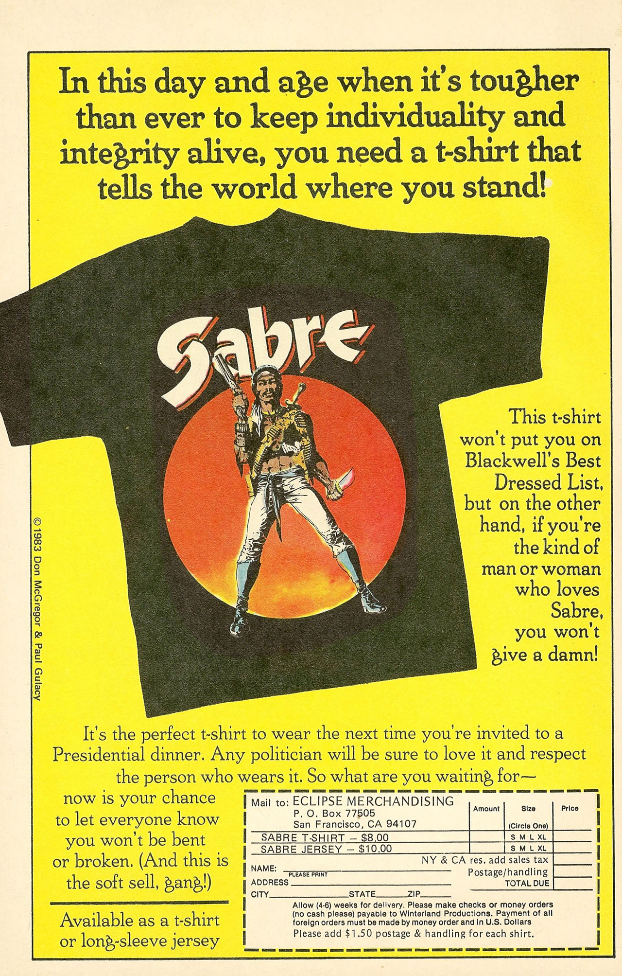 Read online Sabre comic -  Issue #7 - 22