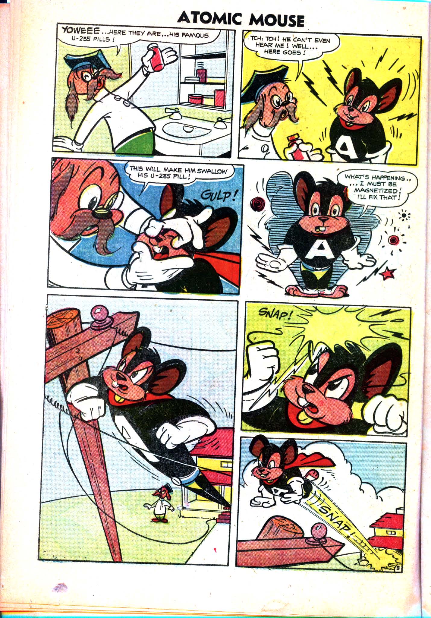 Read online Atomic Mouse comic -  Issue #14 - 14