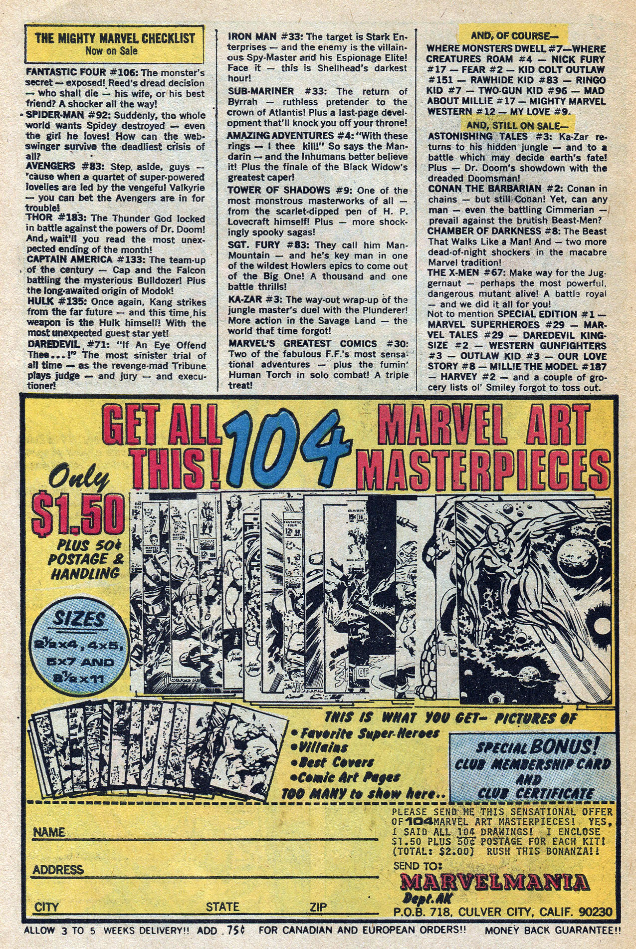 Read online Amazing Adventures (1970) comic -  Issue #4 - 10