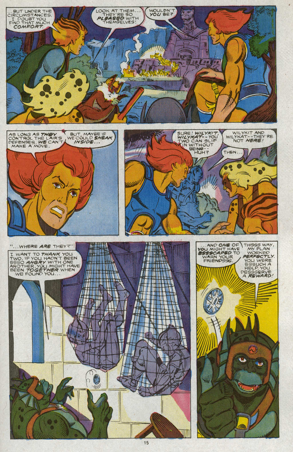 Read online ThunderCats (1985) comic -  Issue #8 - 21